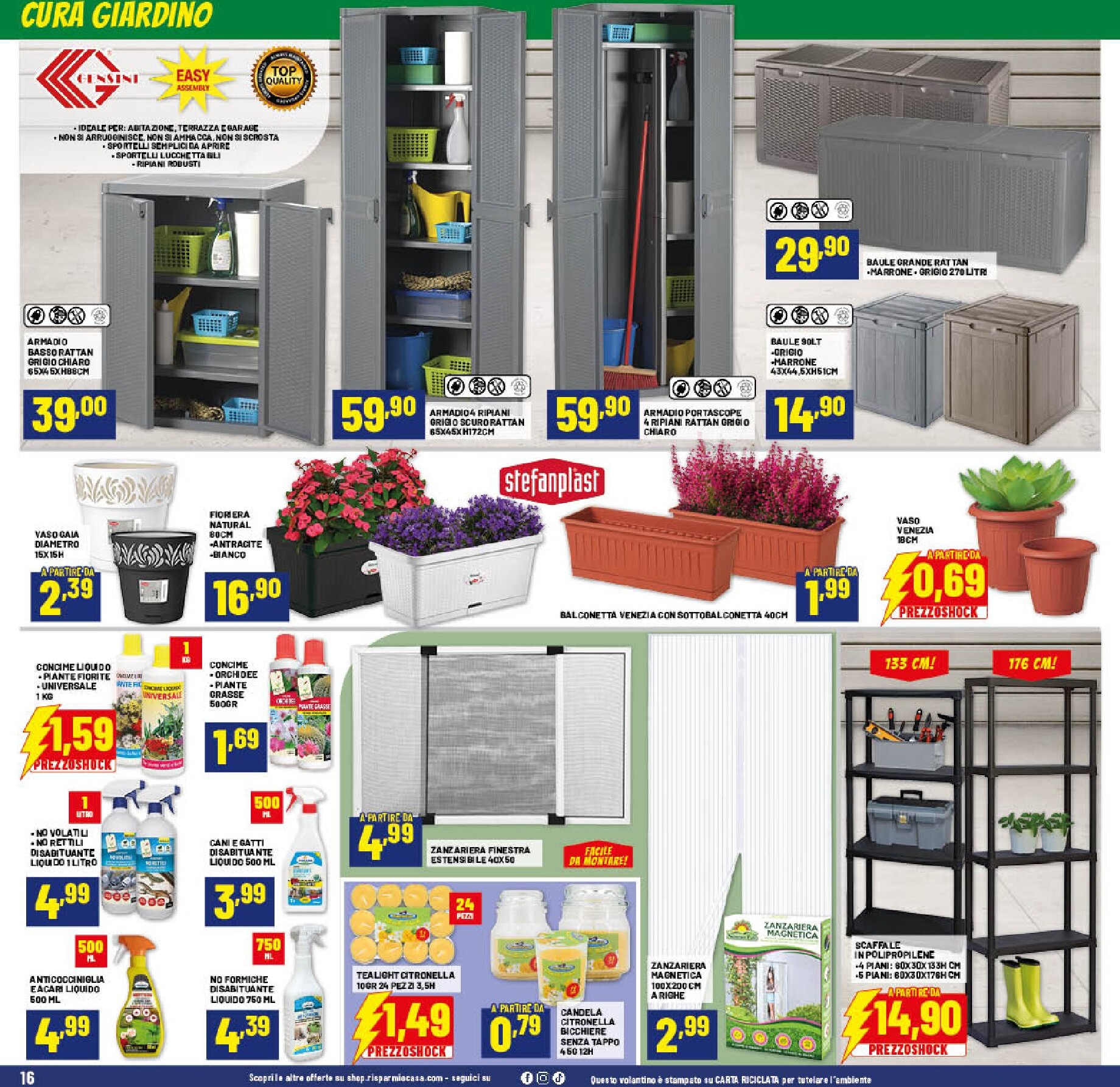 risparmio-casa - Volantino attuale di Risparmio Casa valido dal mercoledì 27/05/2026 al sabato 13/06/2026 - page: 16