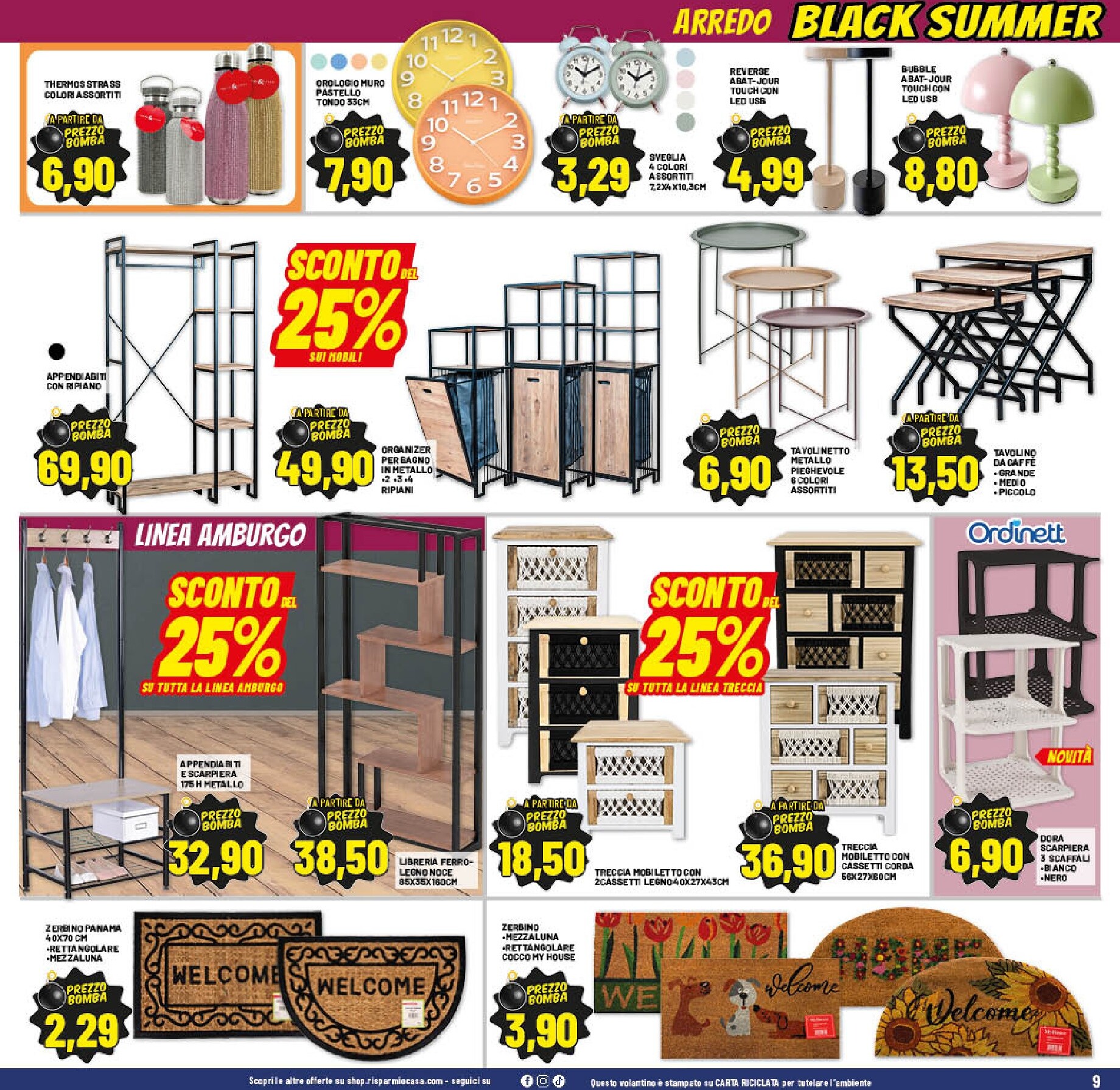 risparmio-casa - Volantino attuale di Risparmio Casa valido dal mercoledì 17/06/2026 al martedì 23/06/2026 - page: 9
