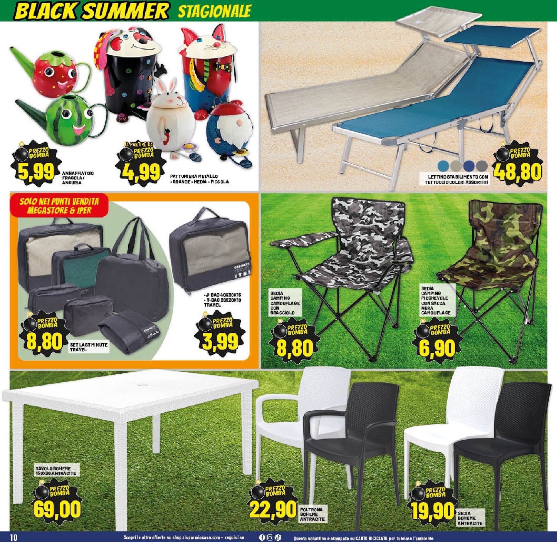 risparmio-casa - Volantino attuale di Risparmio Casa valido dal mercoledì 17/06/2026 al martedì 23/06/2026 - page: 10