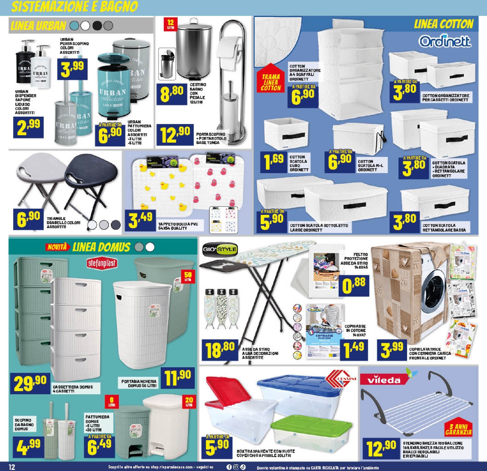 risparmio-casa - Volantino Risparmio Casa per la prossima settimana dal sabato 27/06/2026 al domenica 12/07/2026 - page: 12