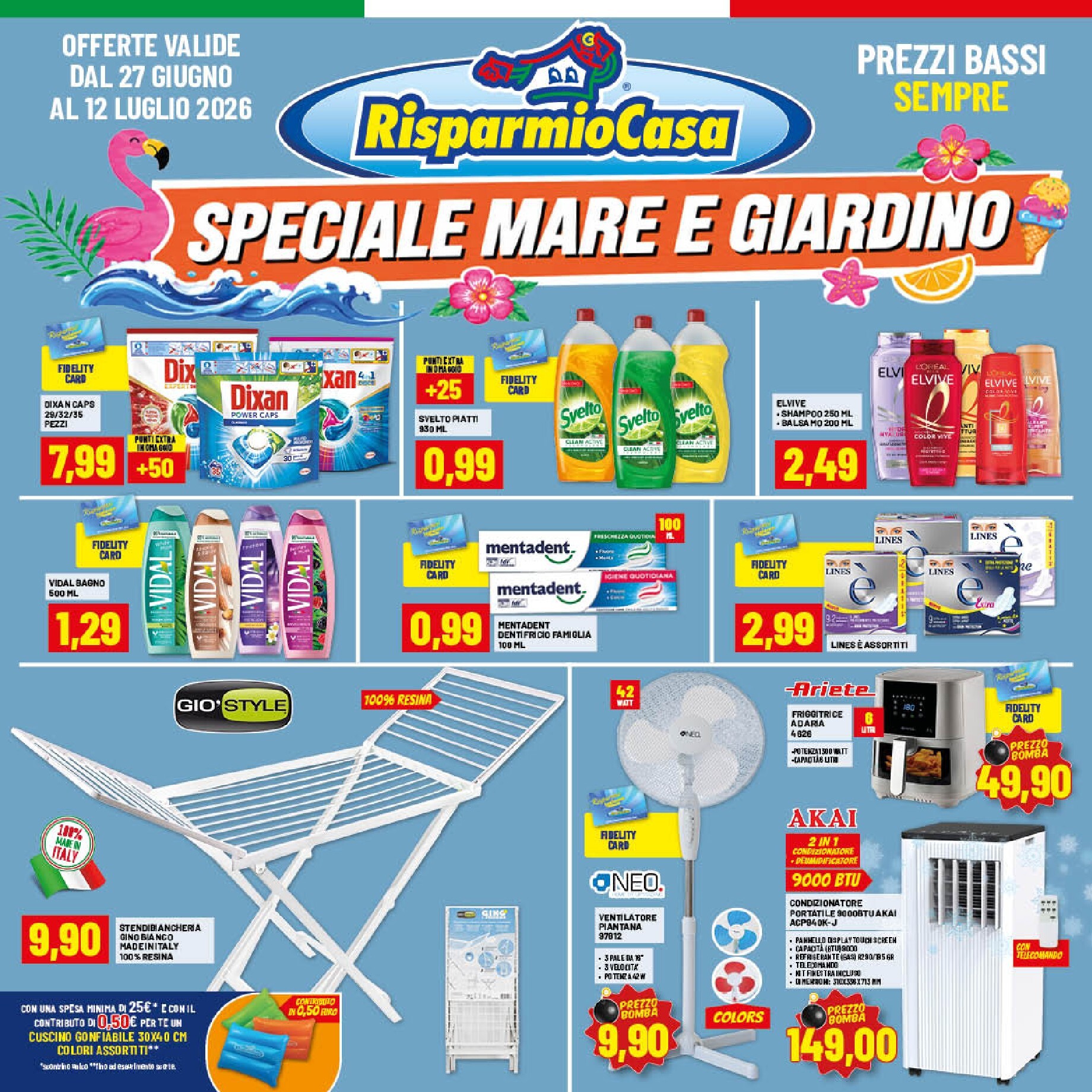 risparmio-casa - Volantino Risparmio Casa per la prossima settimana dal sabato 27/06/2026 al domenica 12/07/2026 - page: 1