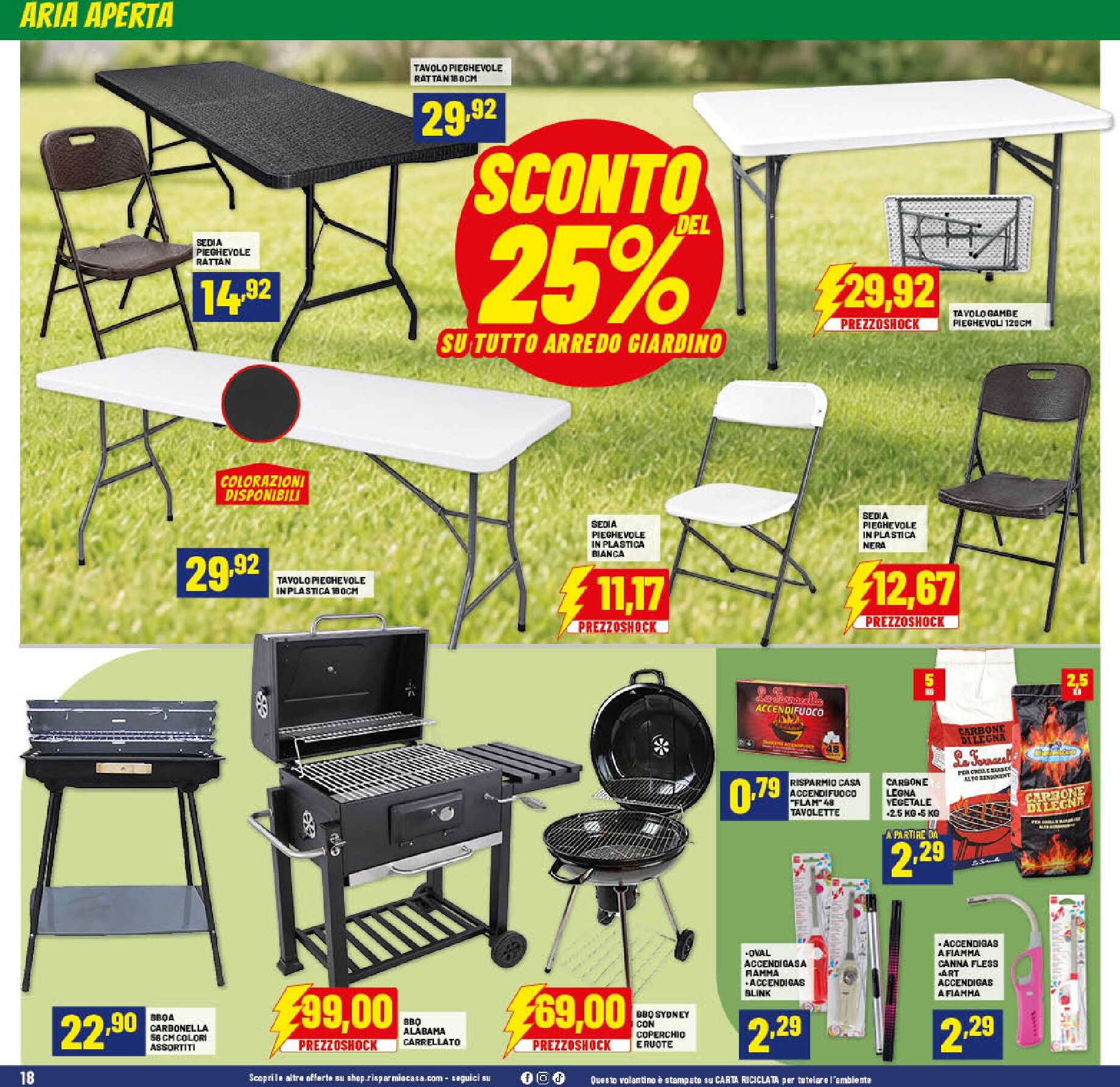 risparmio-casa - Volantino attuale di Risparmio Casa valido dal mercoledì 22/07/2026 al domenica 09/08/2026 - page: 18