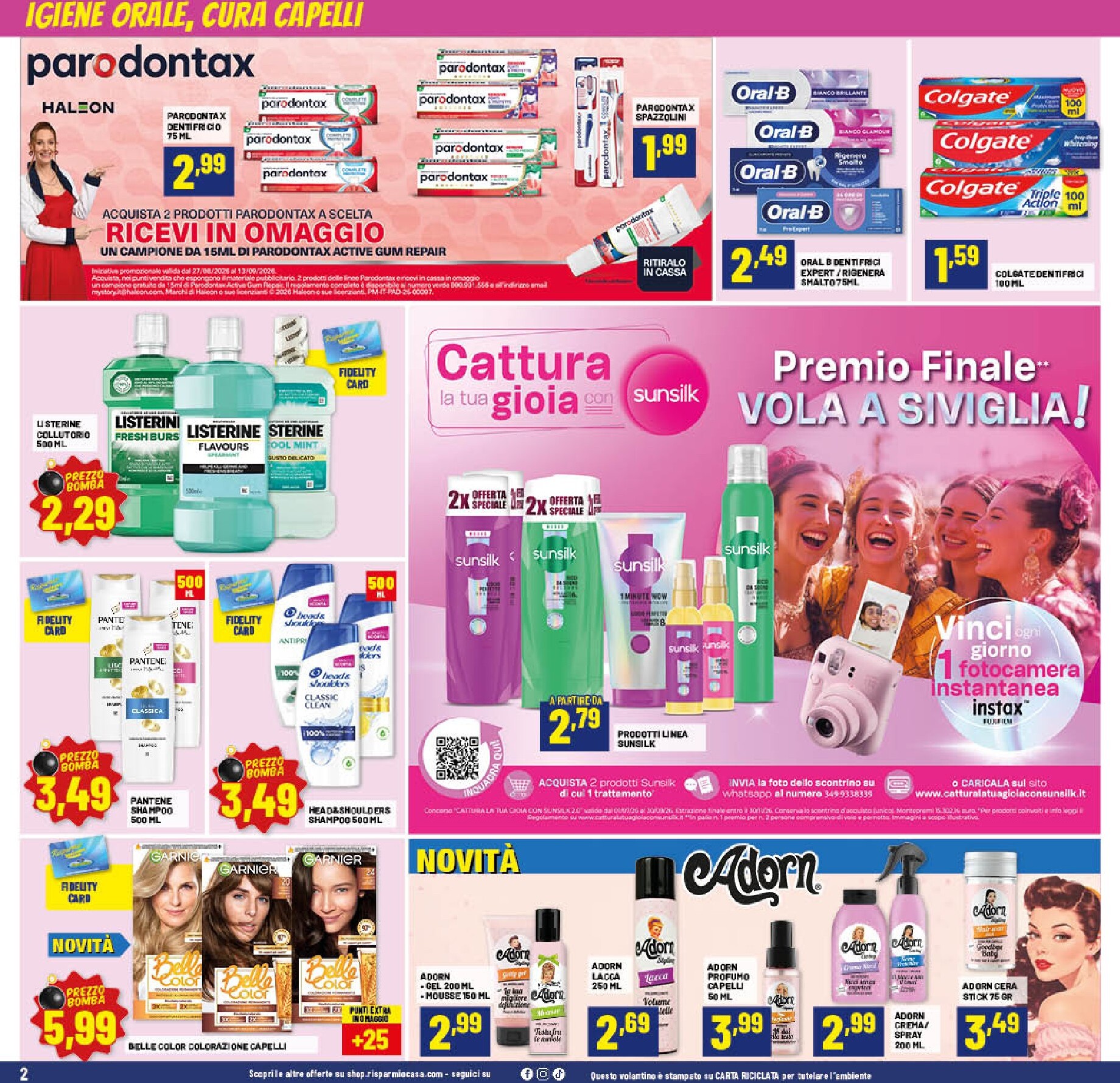risparmio-casa - Volantino attuale di Risparmio Casa valido dal giovedì 27/08/2026 al domenica 13/09/2026 - page: 2