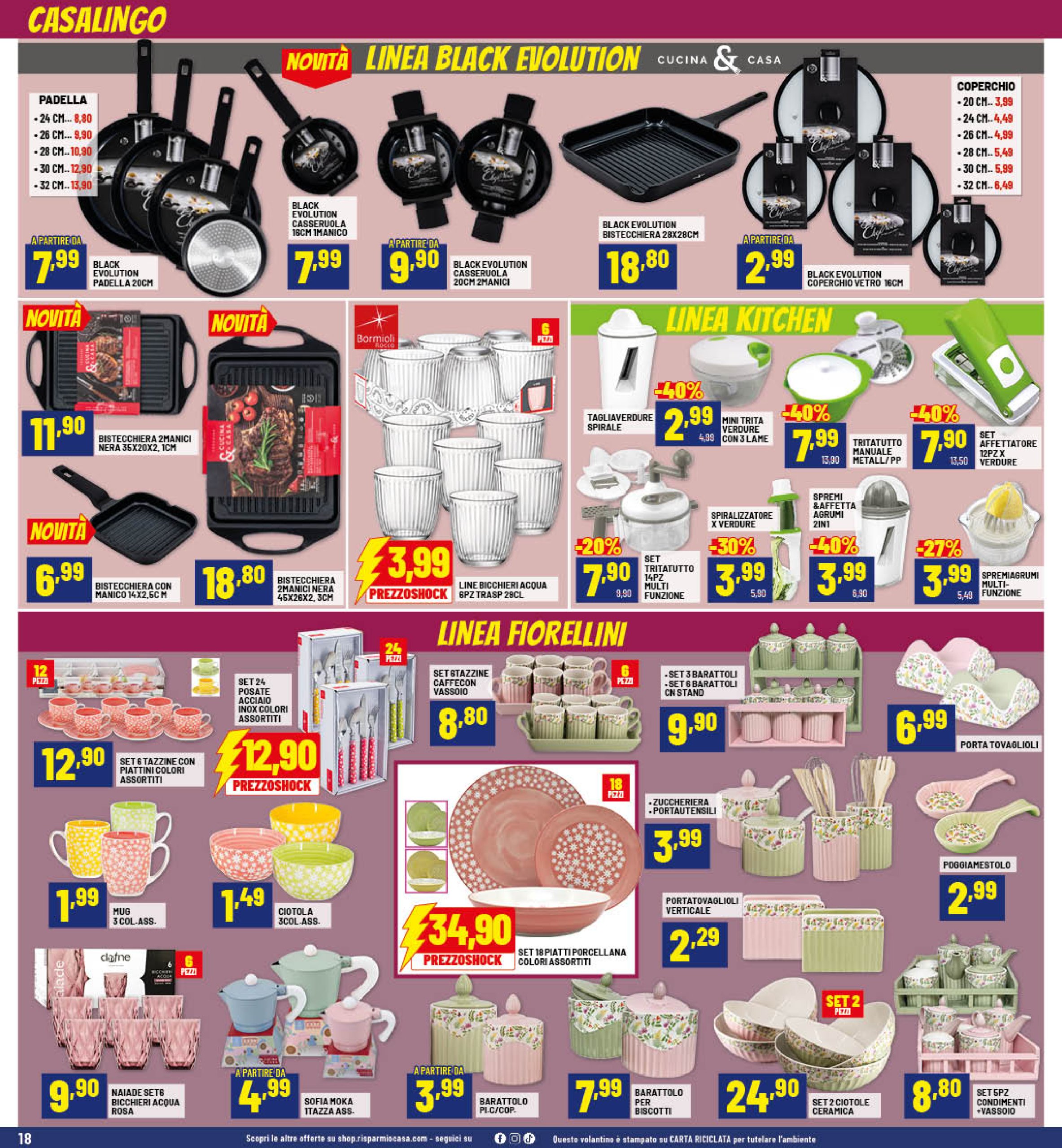 risparmio-casa - Volantino Risparmio Casa valido dal 22/03 al 05/04 - page: 18