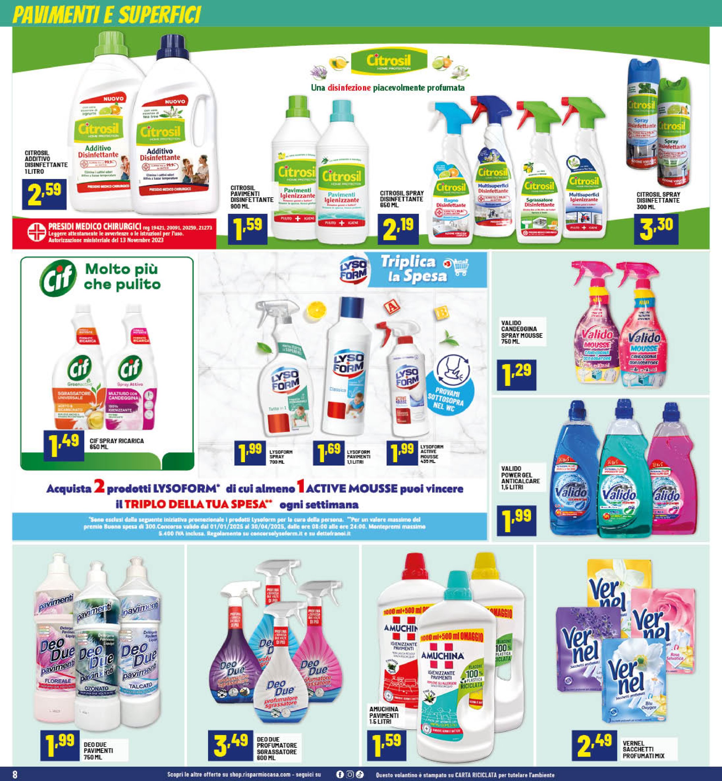 risparmio-casa - Volantino Risparmio Casa valido dal 22/03 al 05/04 - page: 8