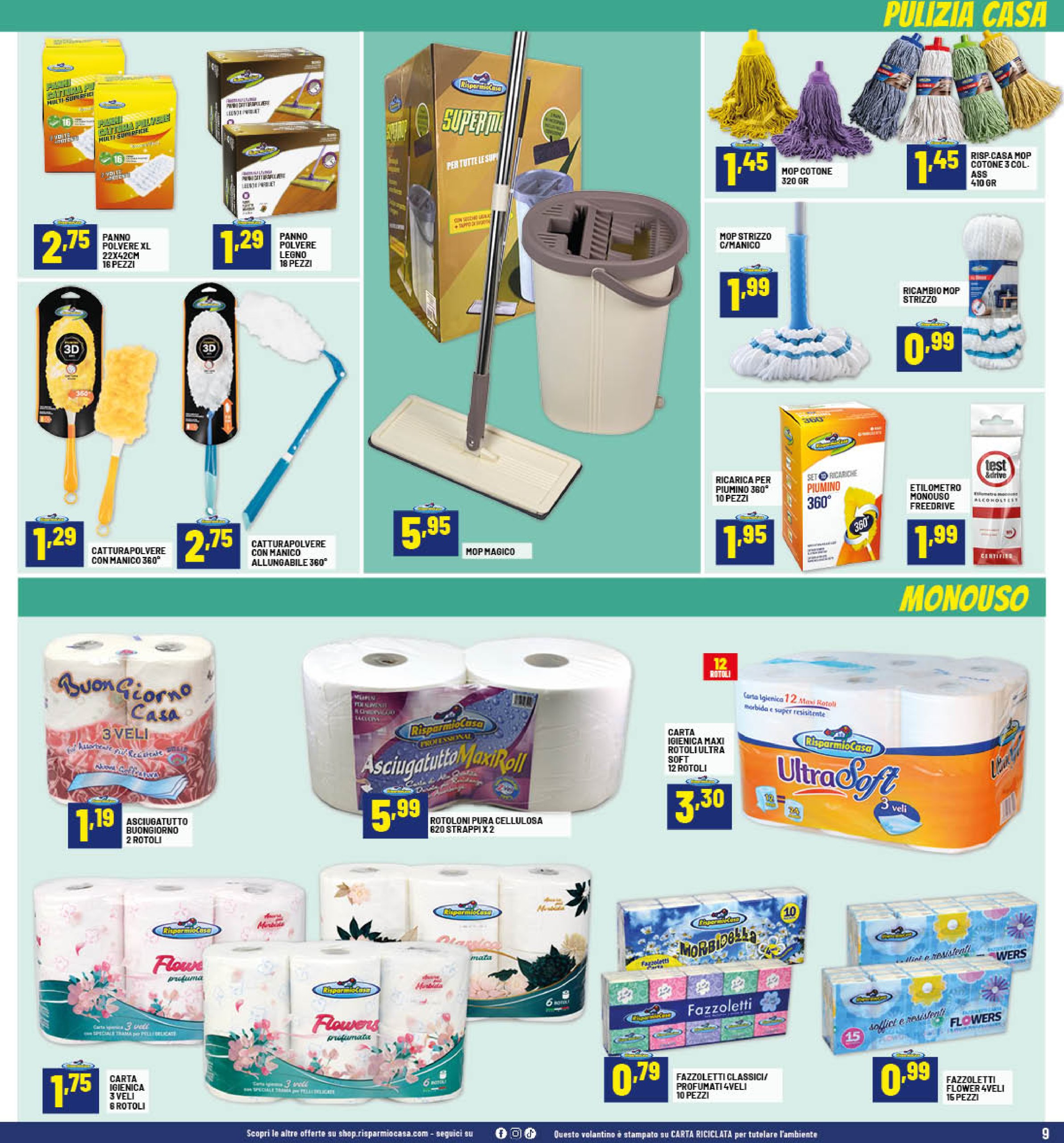 risparmio-casa - Volantino Risparmio Casa valido dal 22/03 al 05/04 - page: 9
