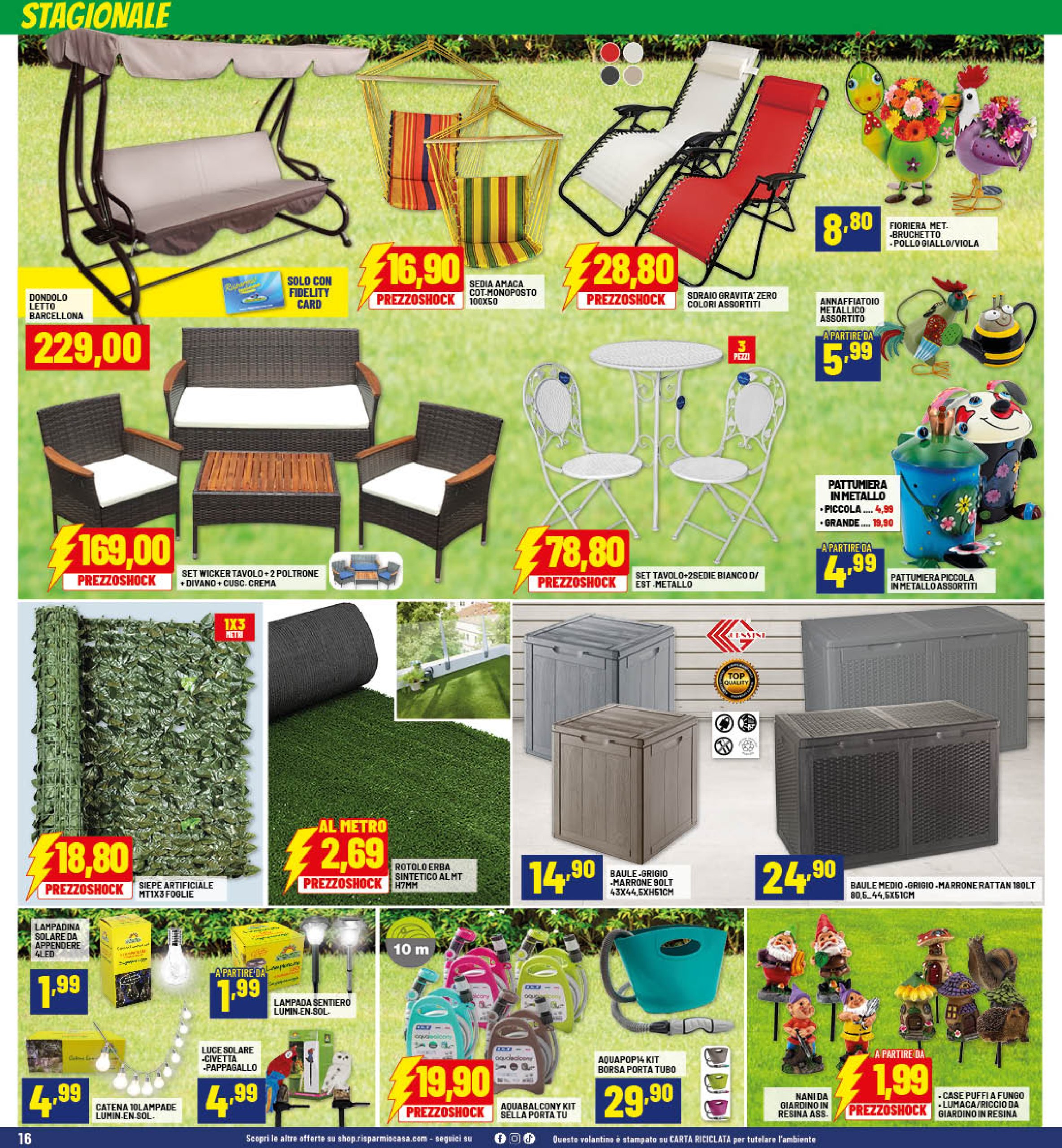 risparmio-casa - Volantino Risparmio Casa valido dal 22/03 al 05/04 - page: 16