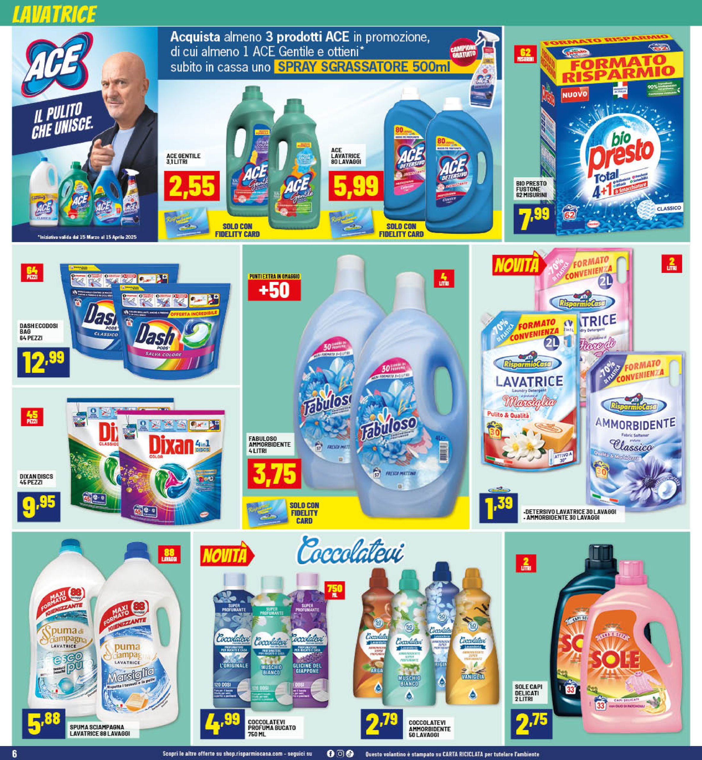 risparmio-casa - Volantino Risparmio Casa valido dal 22/03 al 05/04 - page: 6