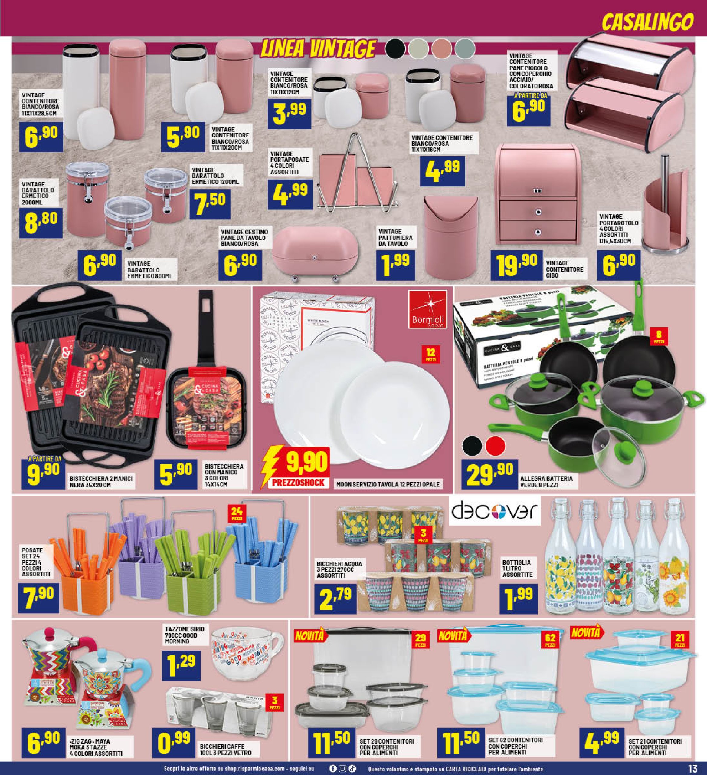 risparmio-casa - Volantino Risparmio Casa valido dal 24/05 al 08/06 - page: 13
