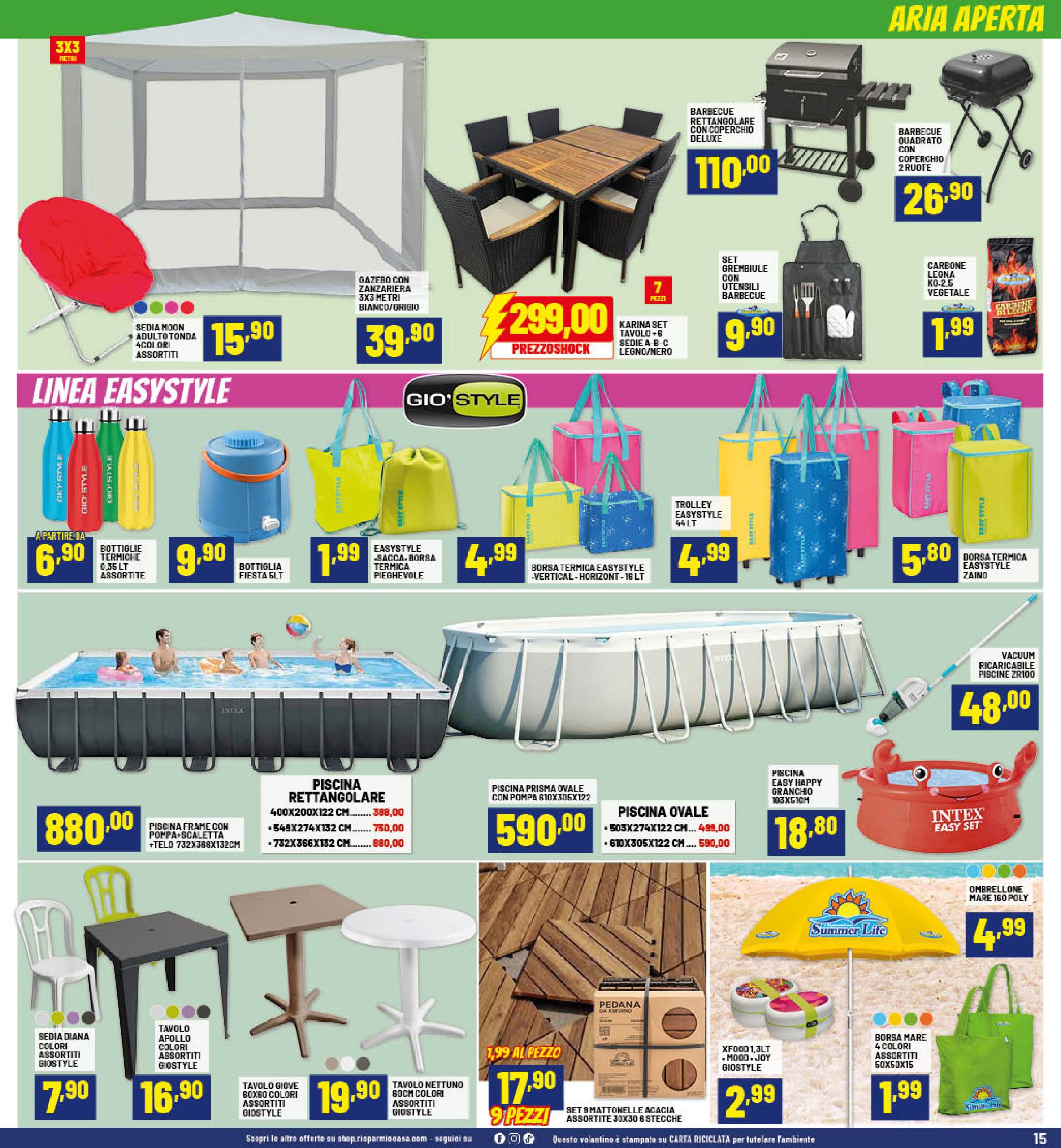 risparmio-casa - Volantino Risparmio Casa valido dal 24/05 al 08/06 - page: 15