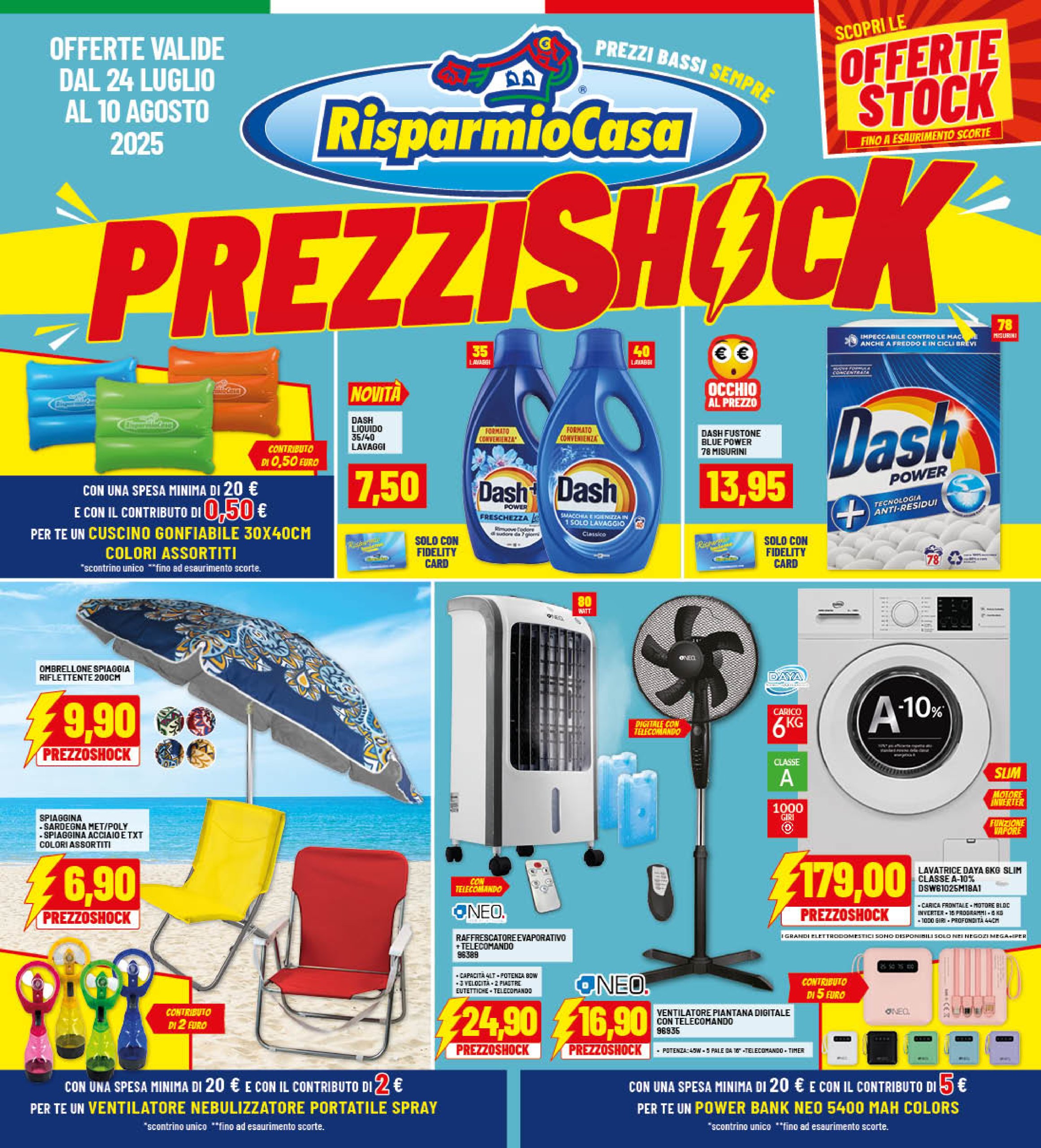 risparmio-casa - Volantino Risparmio Casa valido dal 24/07 al 10/08 - page: 1