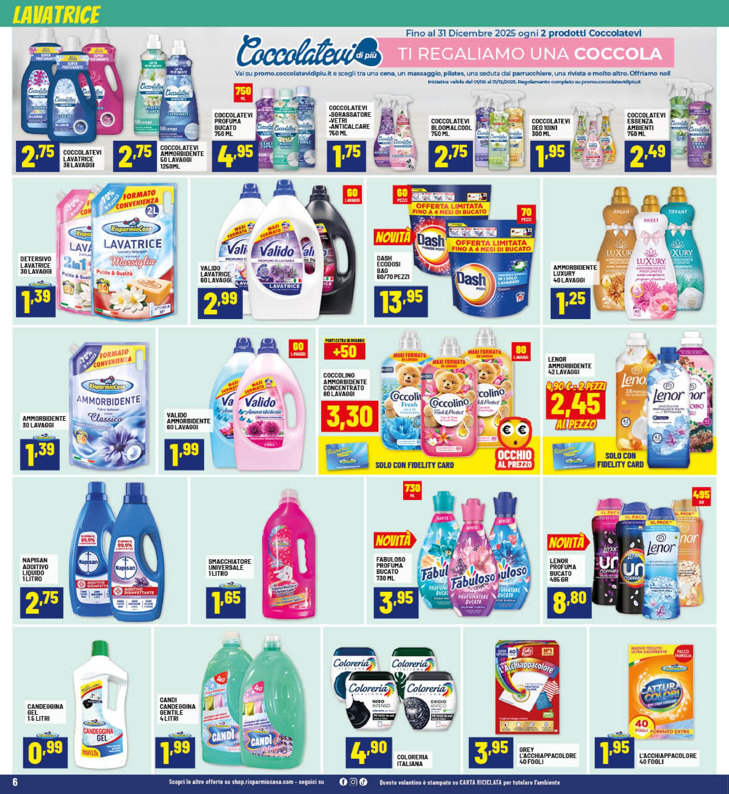 risparmio-casa - Volantino Risparmio Casa valido dal 24/07 al 10/08 - page: 6