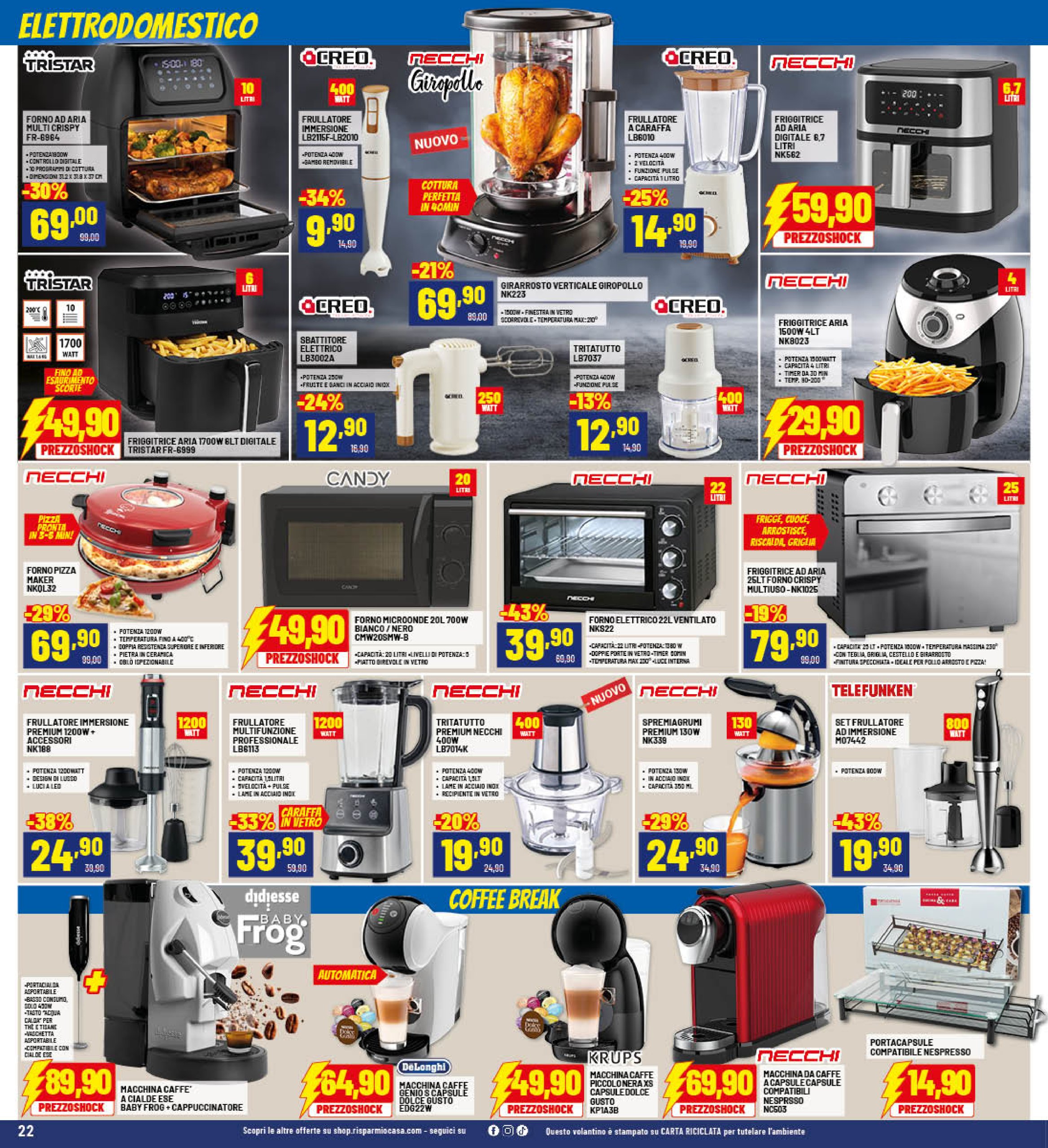 risparmio-casa - Volantino Risparmio Casa valido dal 24/07 al 10/08 - page: 22