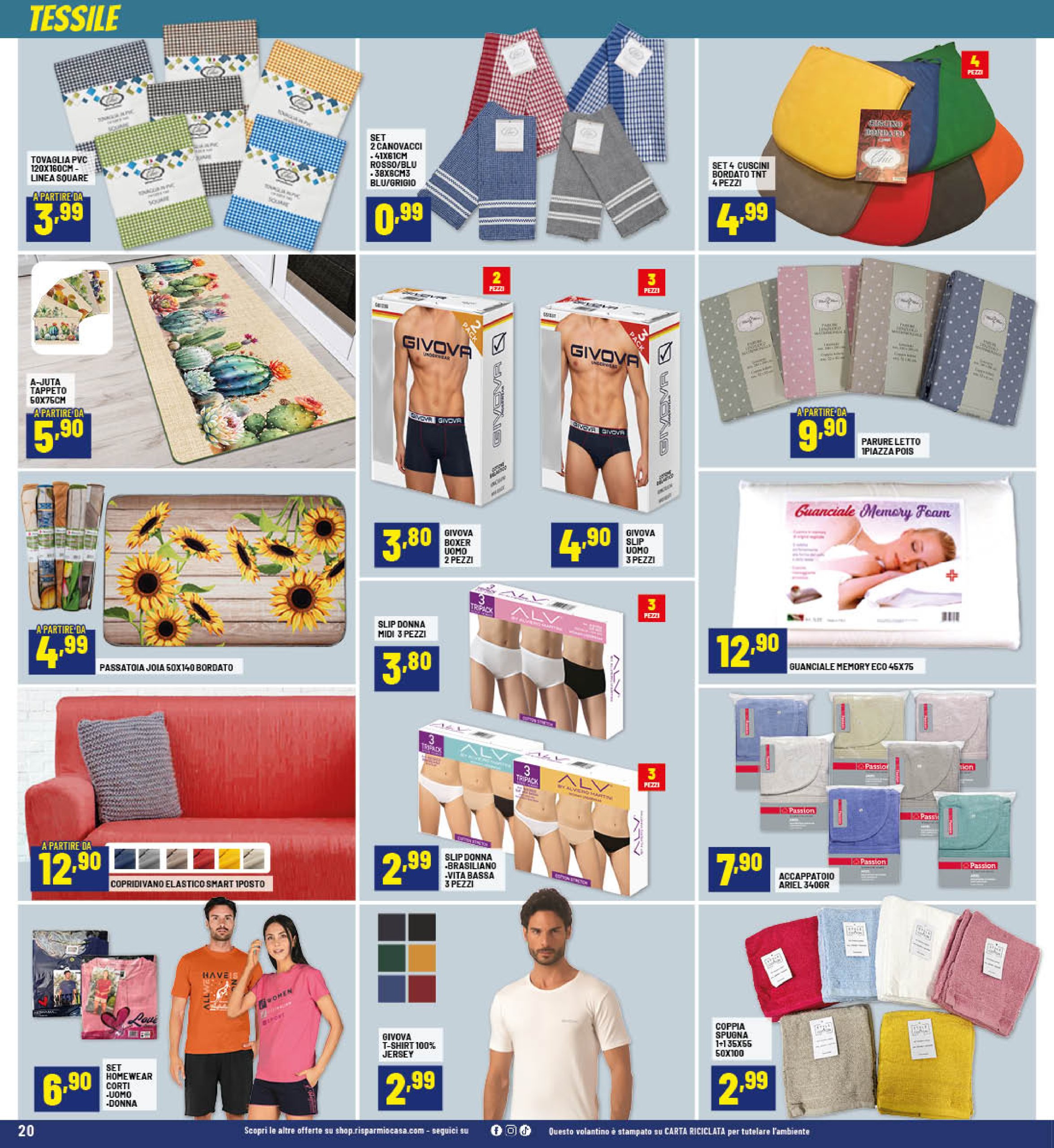 risparmio-casa - Volantino Risparmio Casa valido dal 24/07 al 10/08 - page: 20
