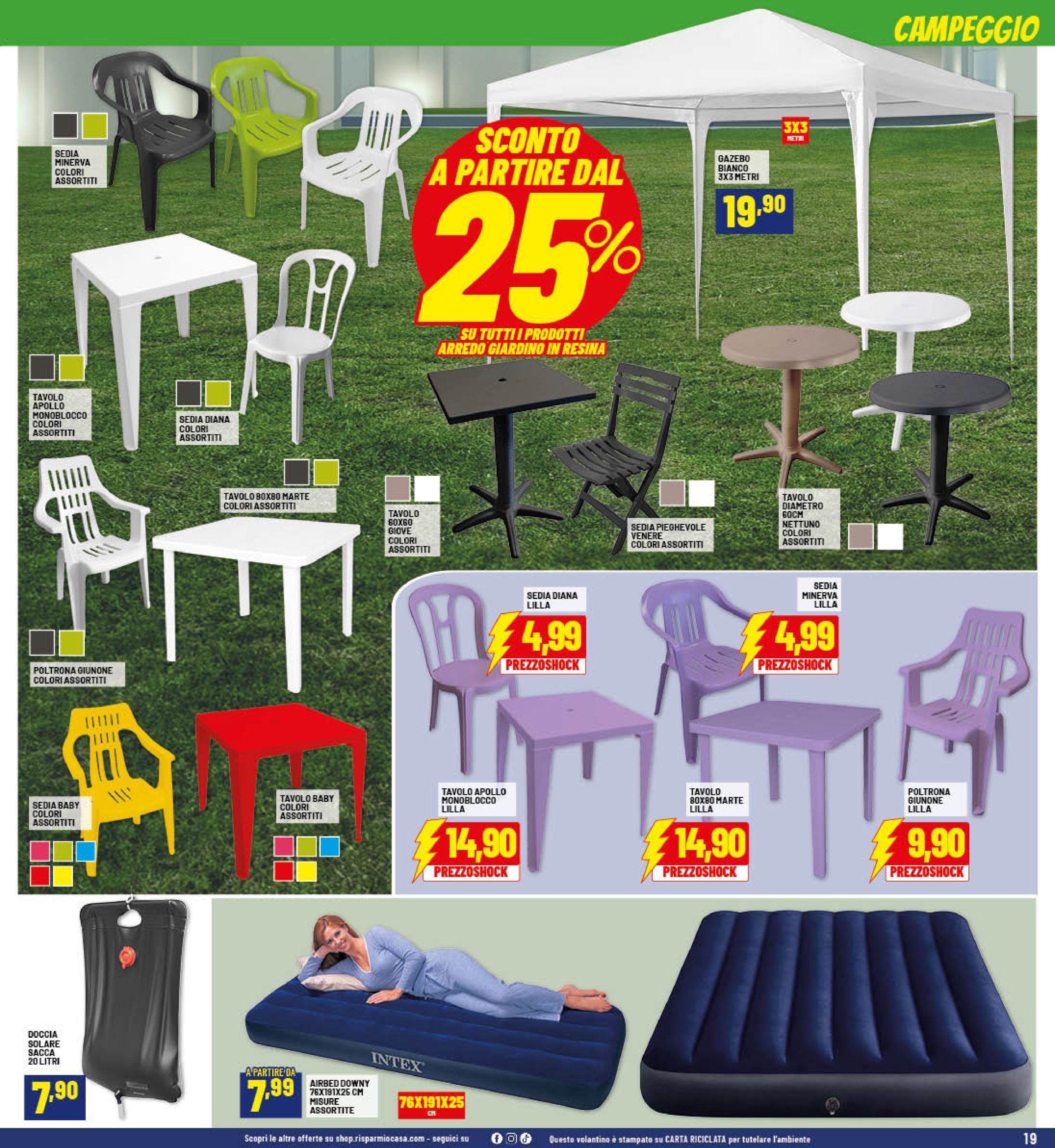risparmio-casa - Volantino Risparmio Casa valido dal 24/07 al 10/08 - page: 19
