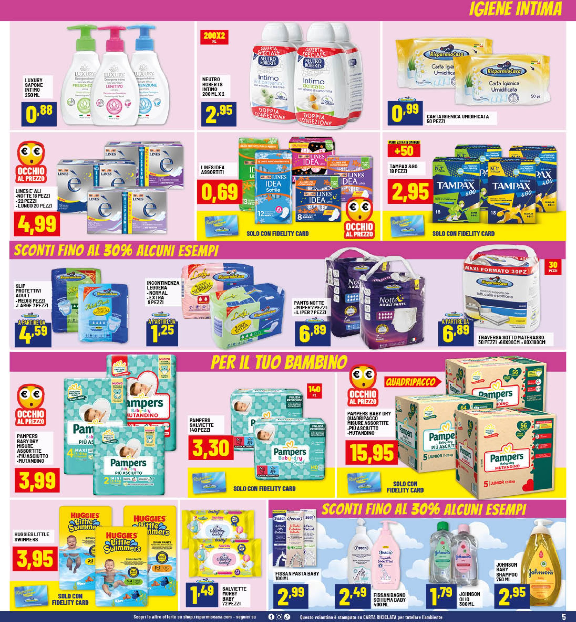 risparmio-casa - Volantino Risparmio Casa valido dal 24/07 al 10/08 - page: 5