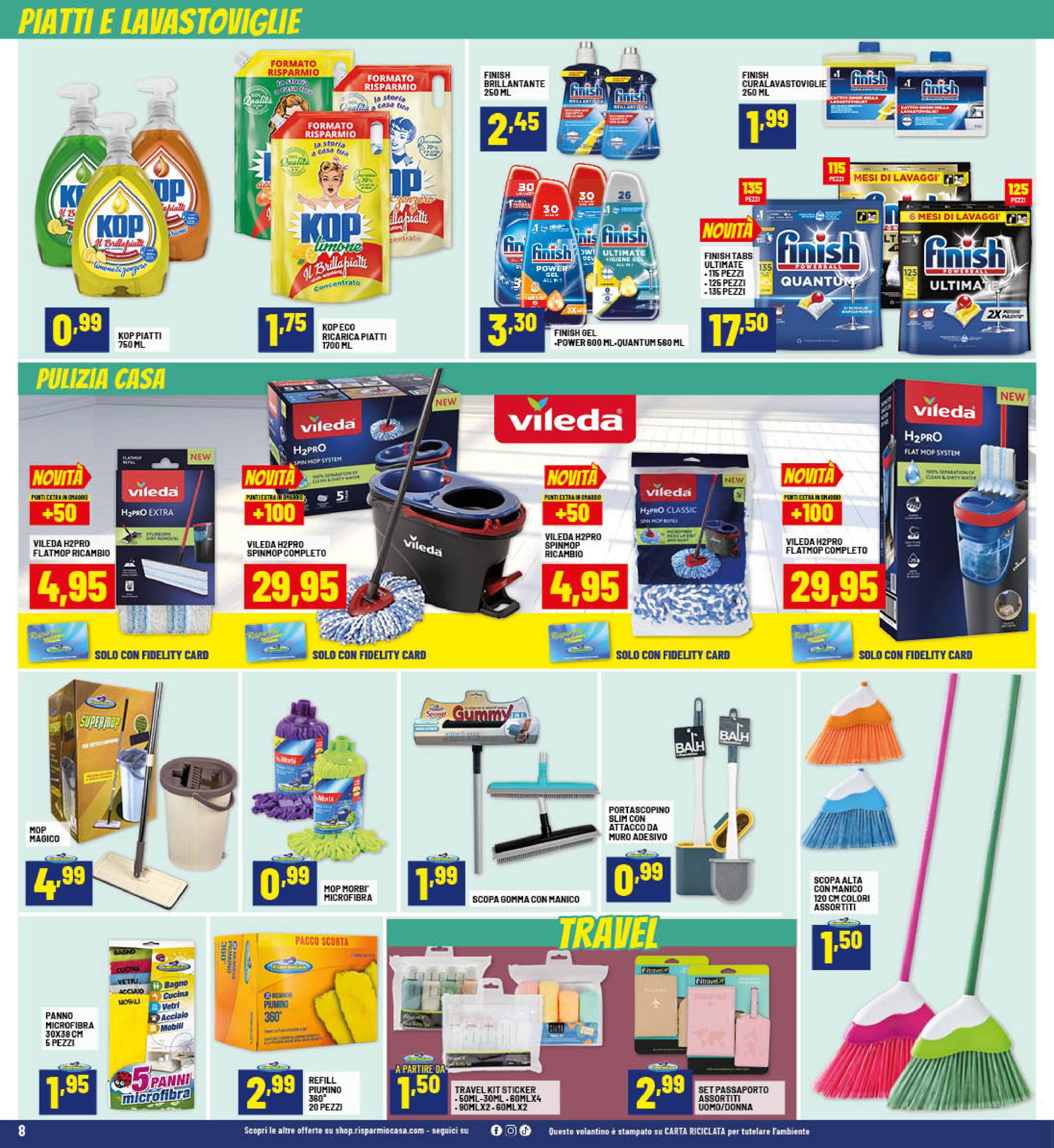 risparmio-casa - Volantino Risparmio Casa valido dal 24/07 al 10/08 - page: 8