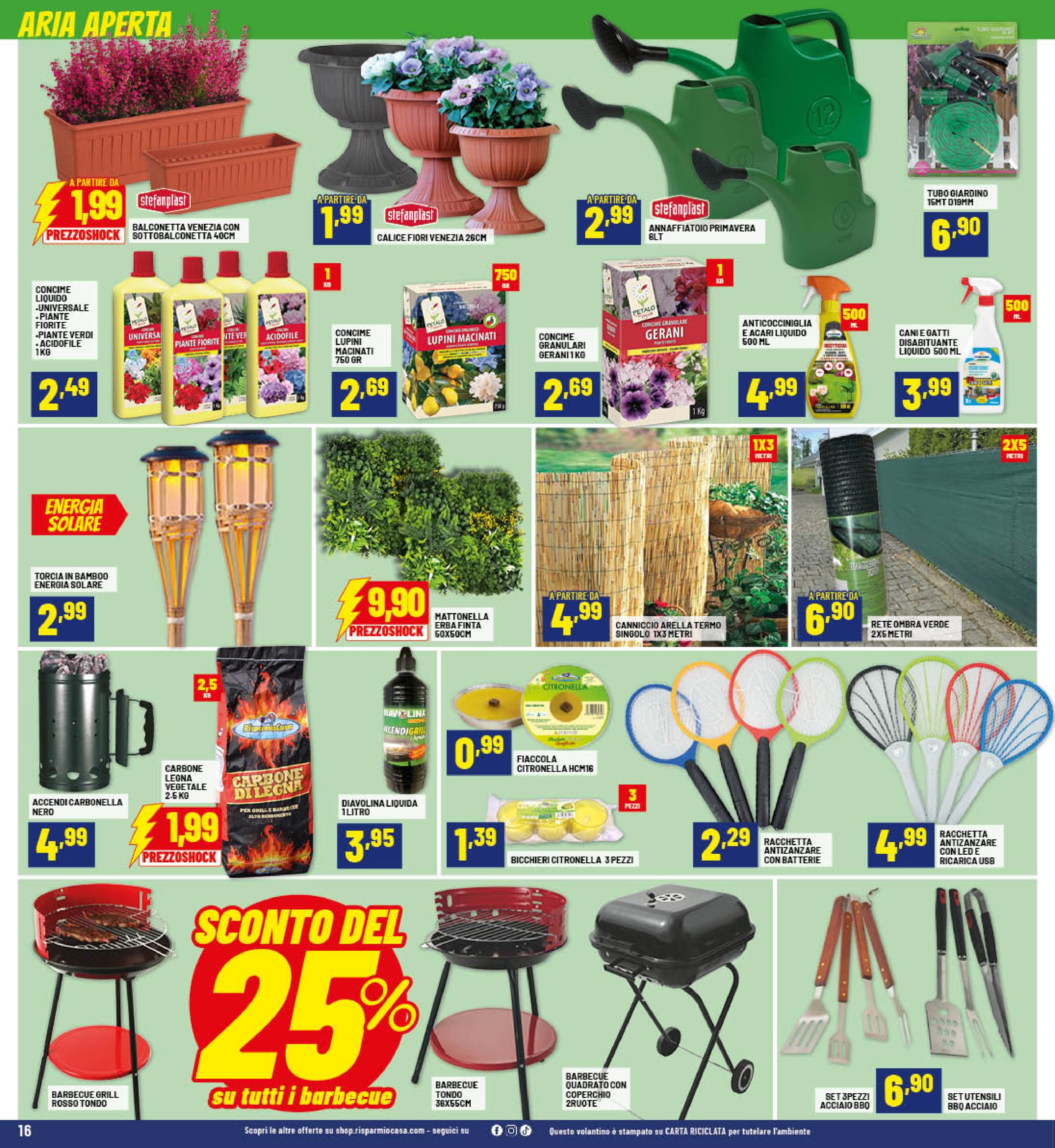 risparmio-casa - Volantino Risparmio Casa valido dal 24/07 al 10/08 - page: 16