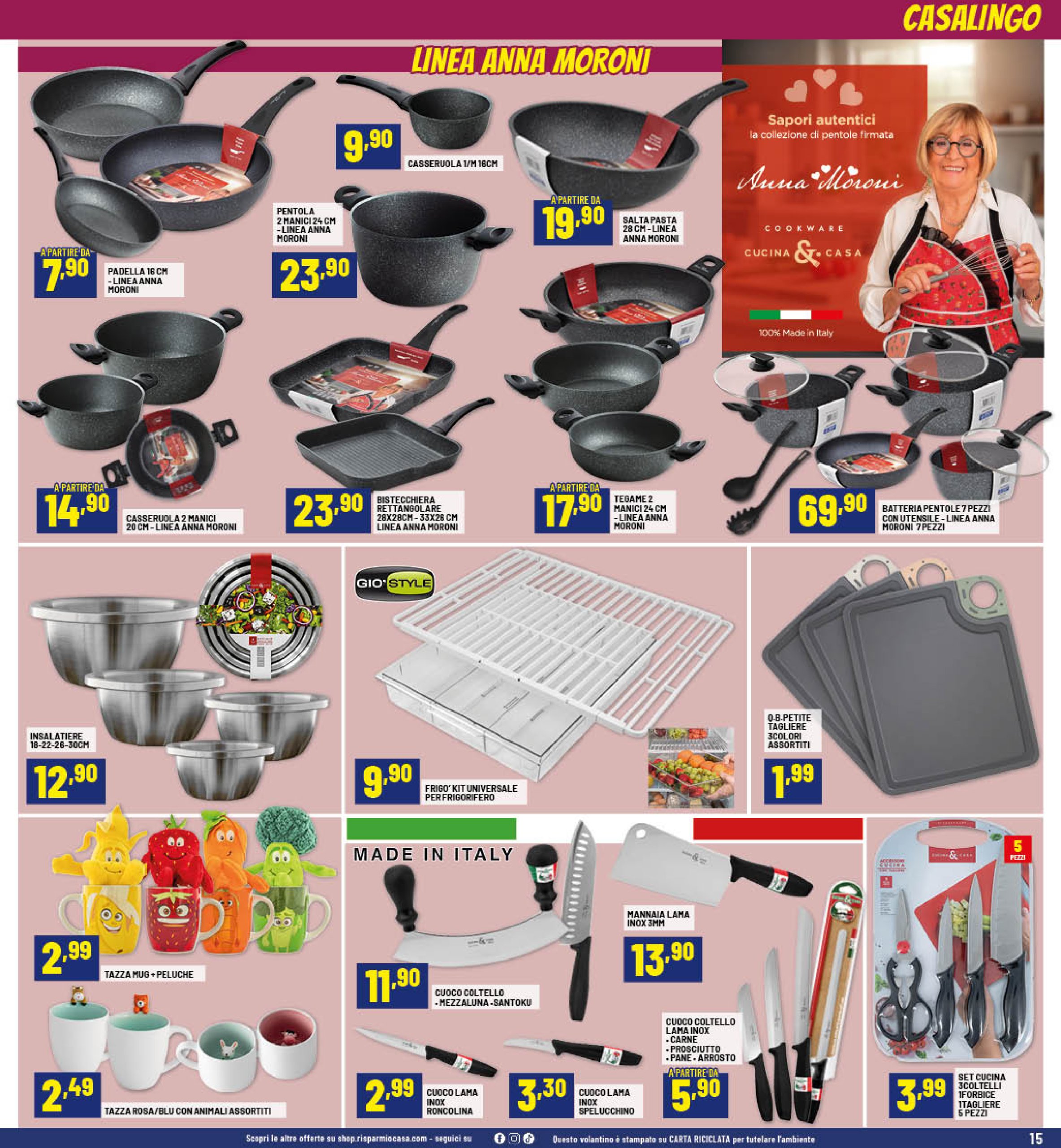 risparmio-casa - Volantino Risparmio Casa valido dal 24/07 al 10/08 - page: 15