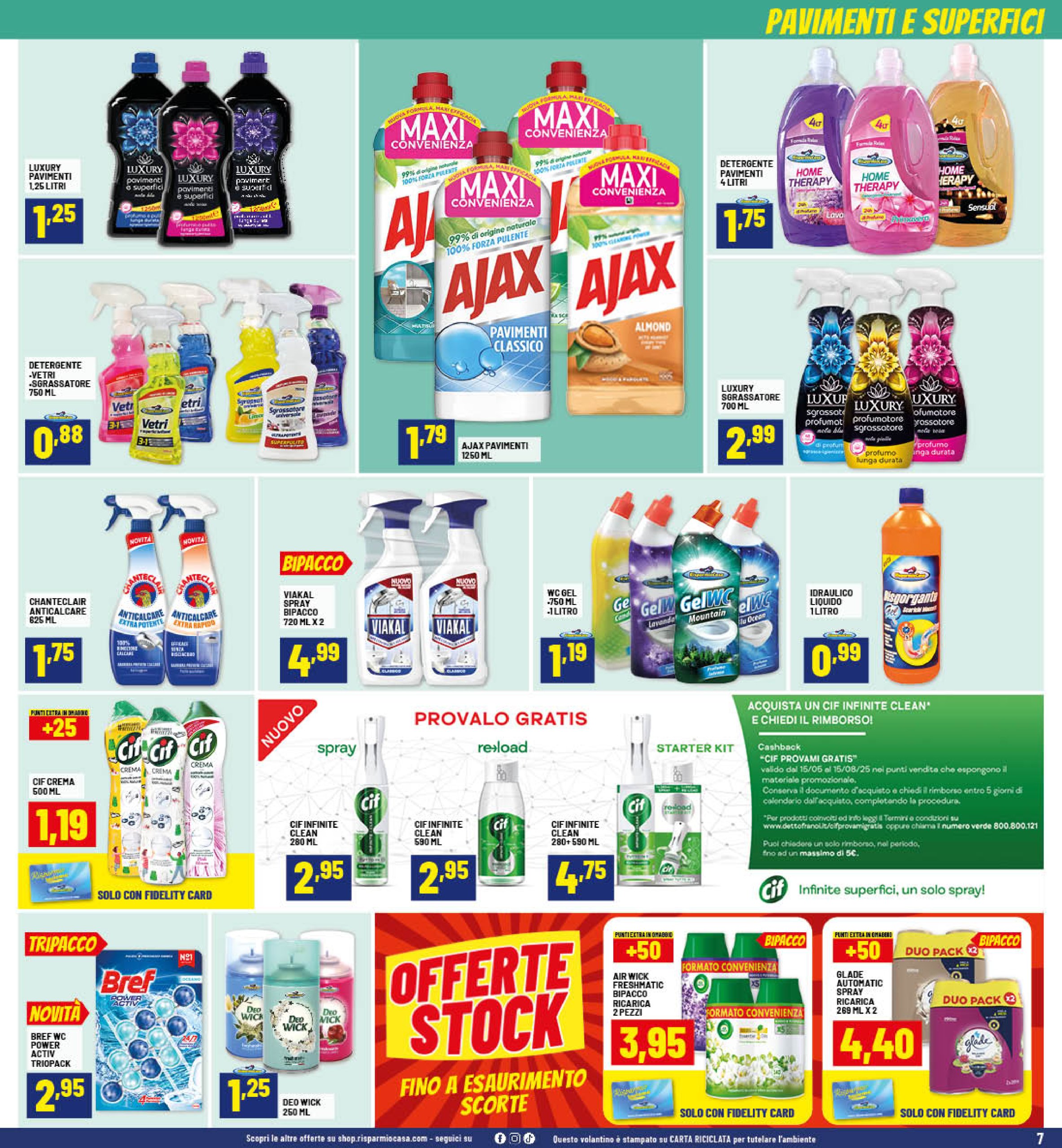 risparmio-casa - Volantino Risparmio Casa valido dal 24/07 al 10/08 - page: 7