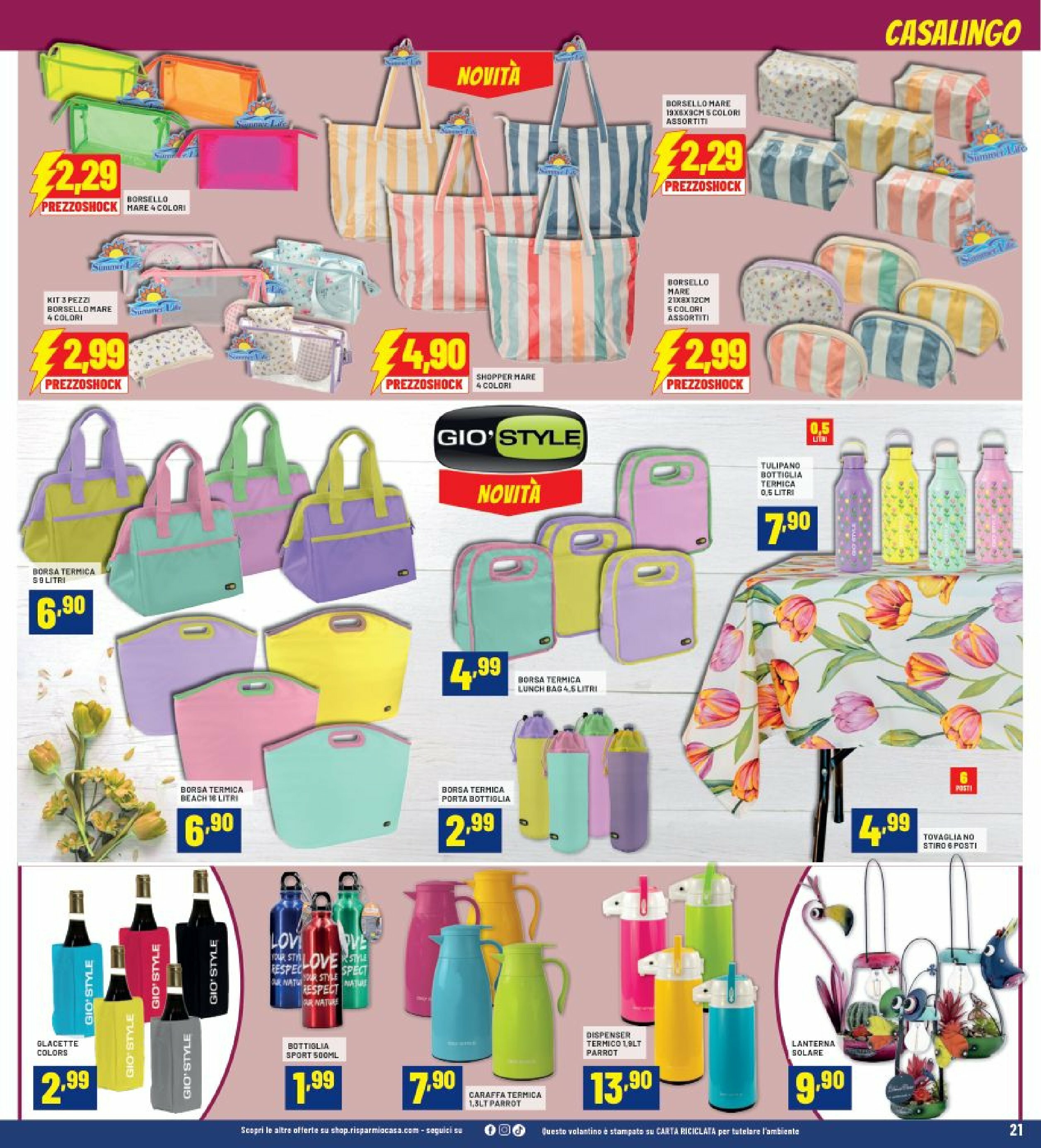 risparmio-casa - Volantino Risparmio Casa valido dal 28/08 al 13/09 - page: 21