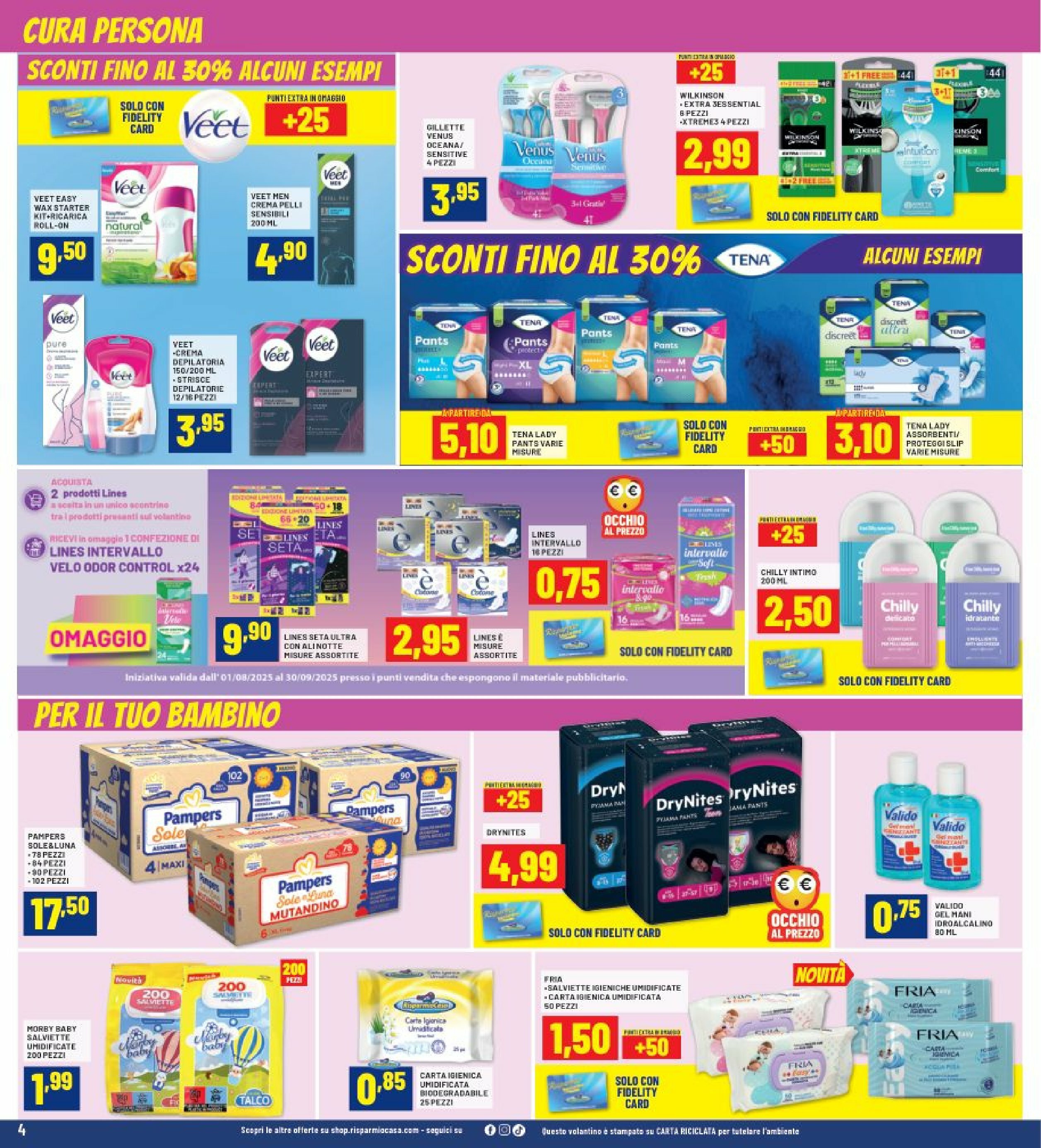 risparmio-casa - Volantino Risparmio Casa valido dal 28/08 al 13/09 - page: 4