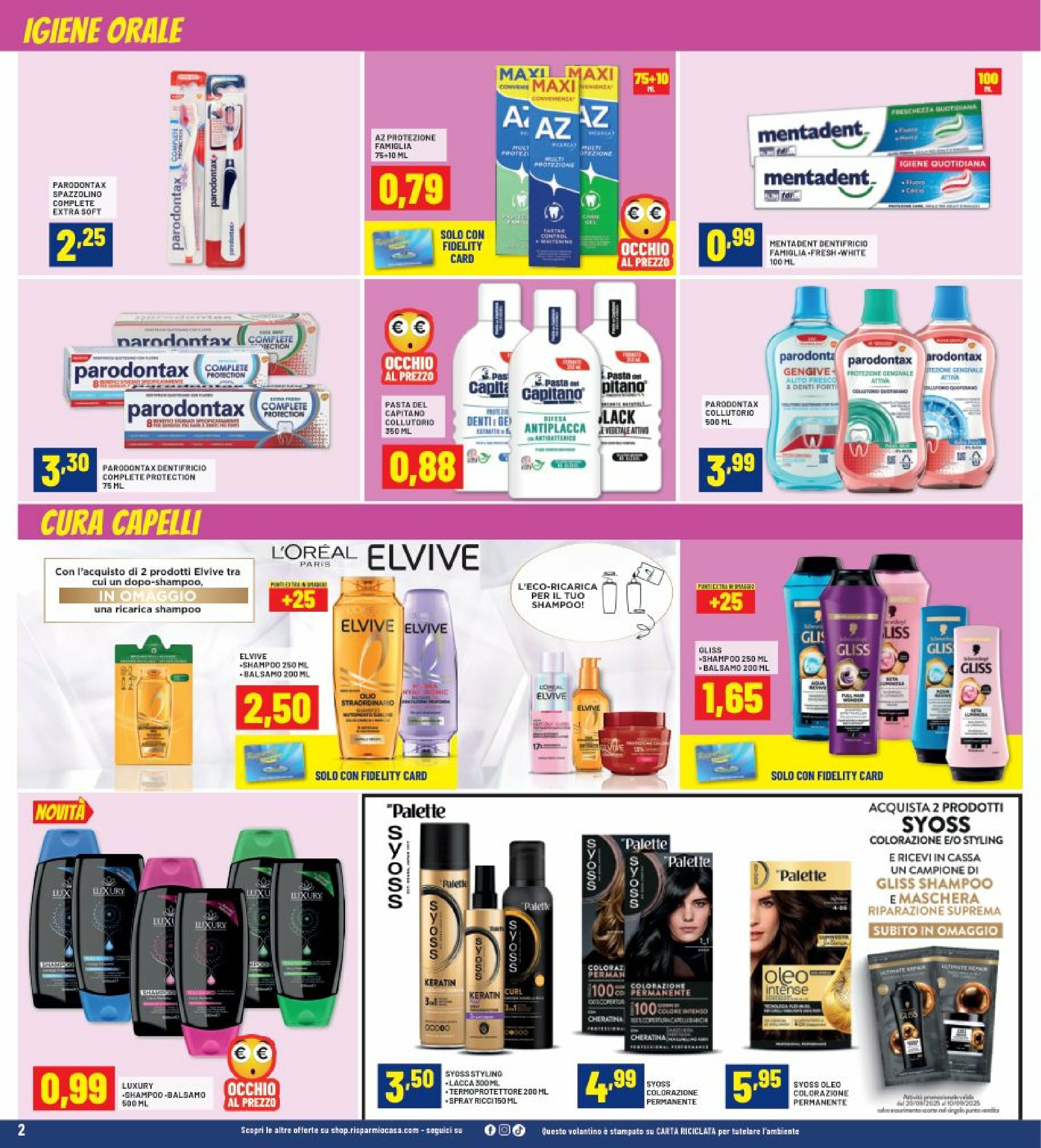 risparmio-casa - Volantino Risparmio Casa valido dal 28/08 al 13/09 - page: 2