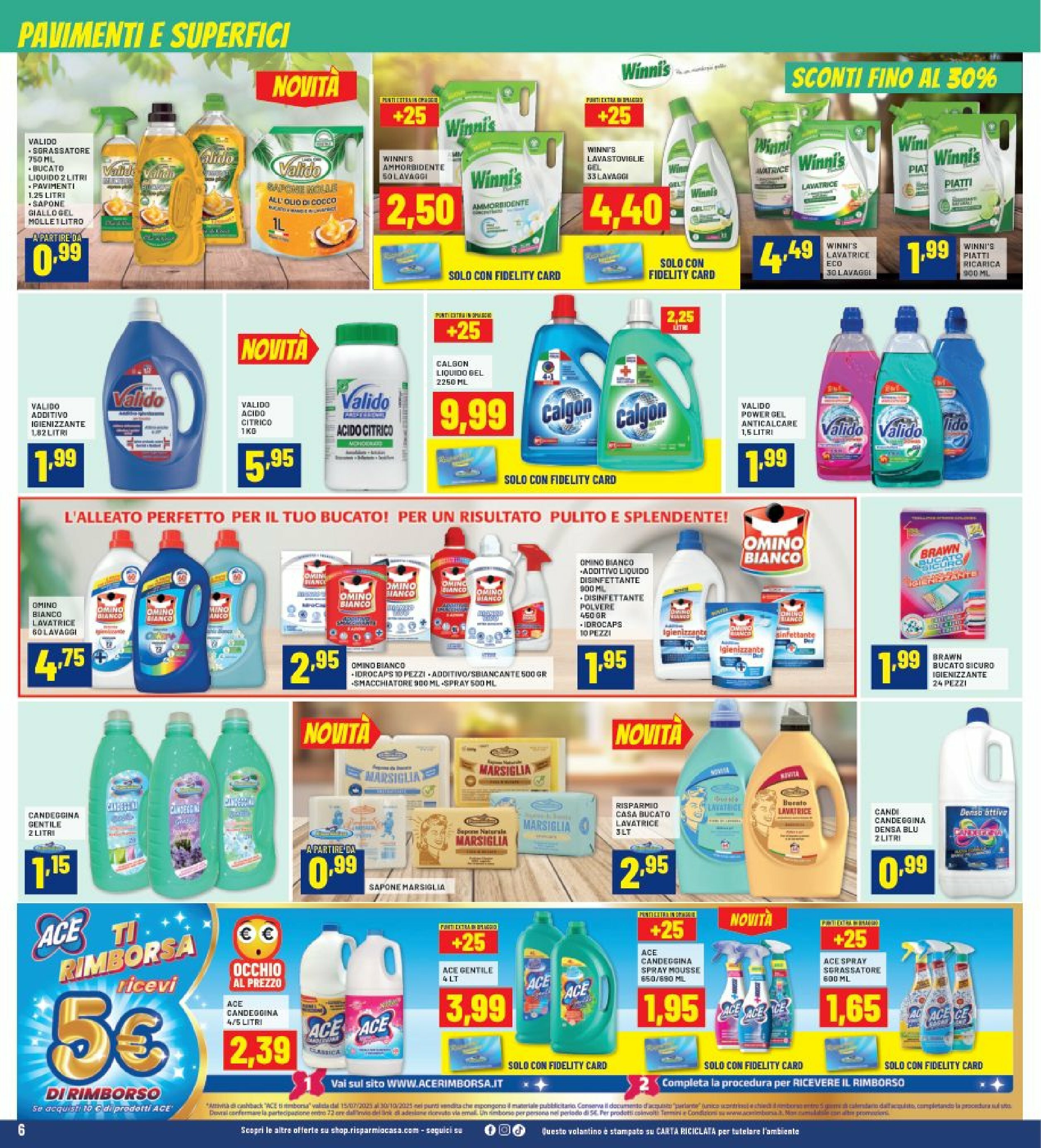 risparmio-casa - Volantino Risparmio Casa valido dal 28/08 al 13/09 - page: 6