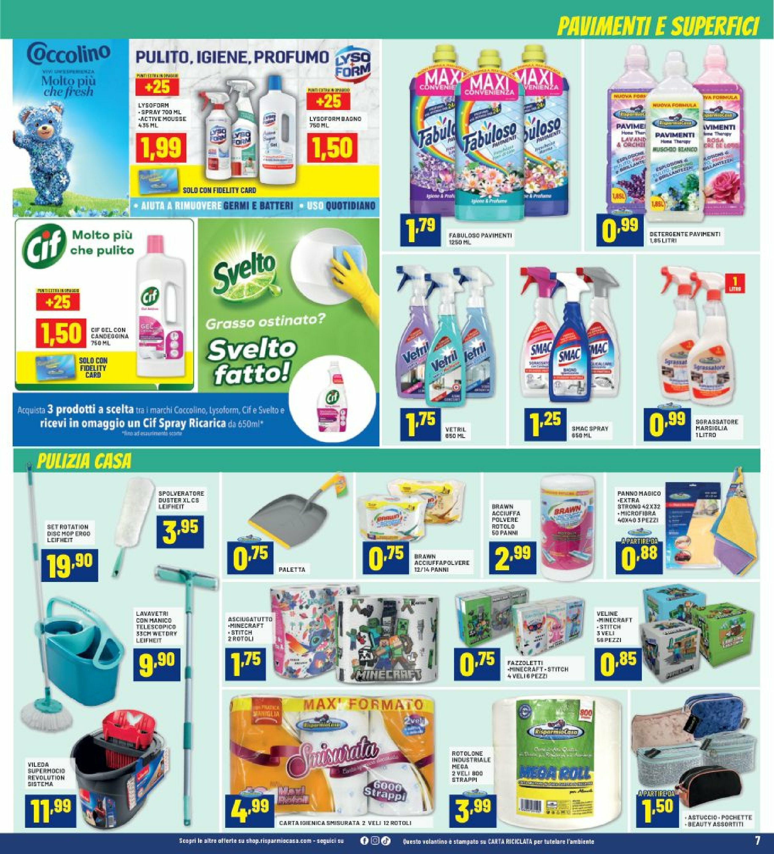 risparmio-casa - Volantino Risparmio Casa valido dal 28/08 al 13/09 - page: 7