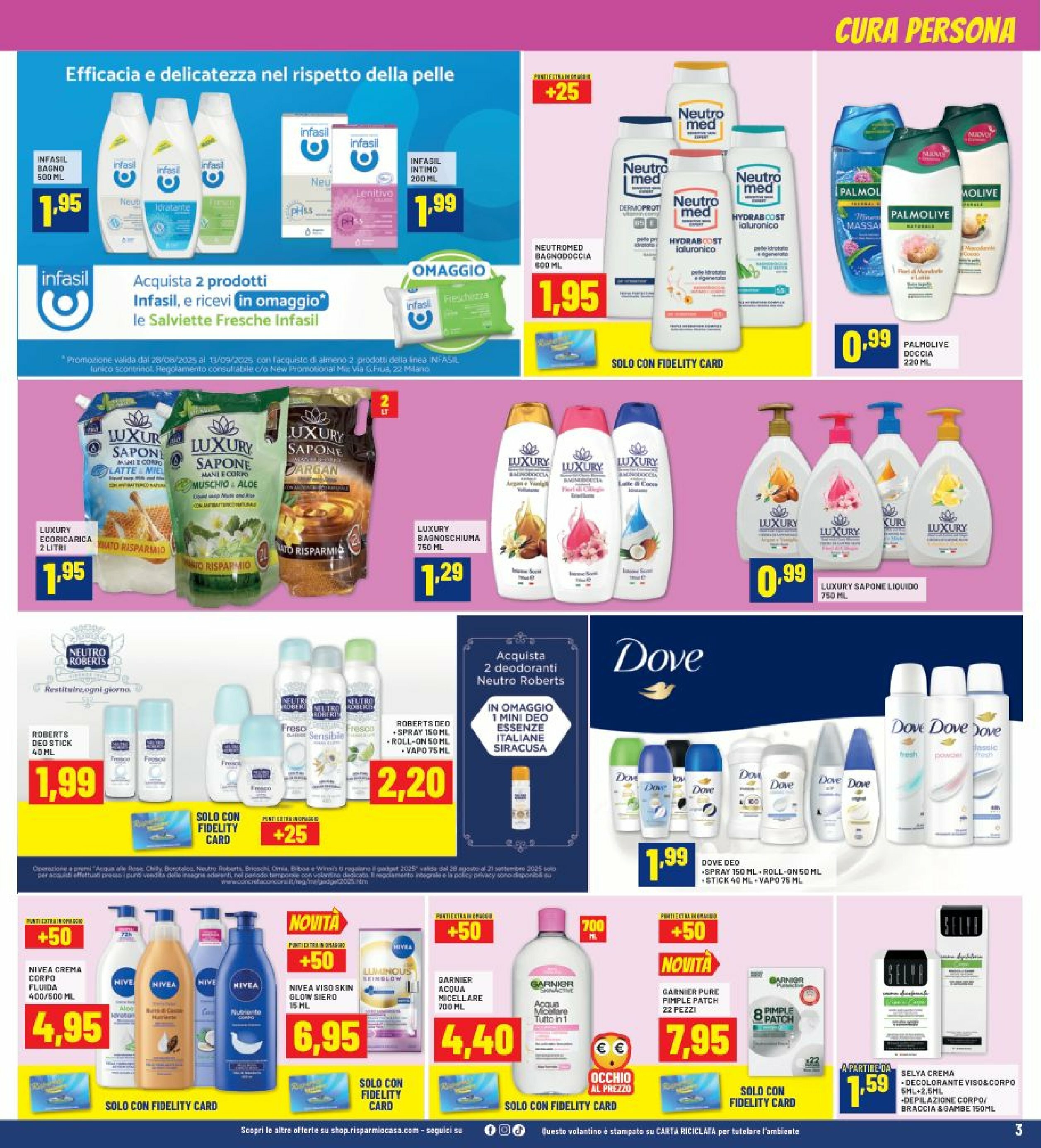 risparmio-casa - Volantino Risparmio Casa valido dal 28/08 al 13/09 - page: 3