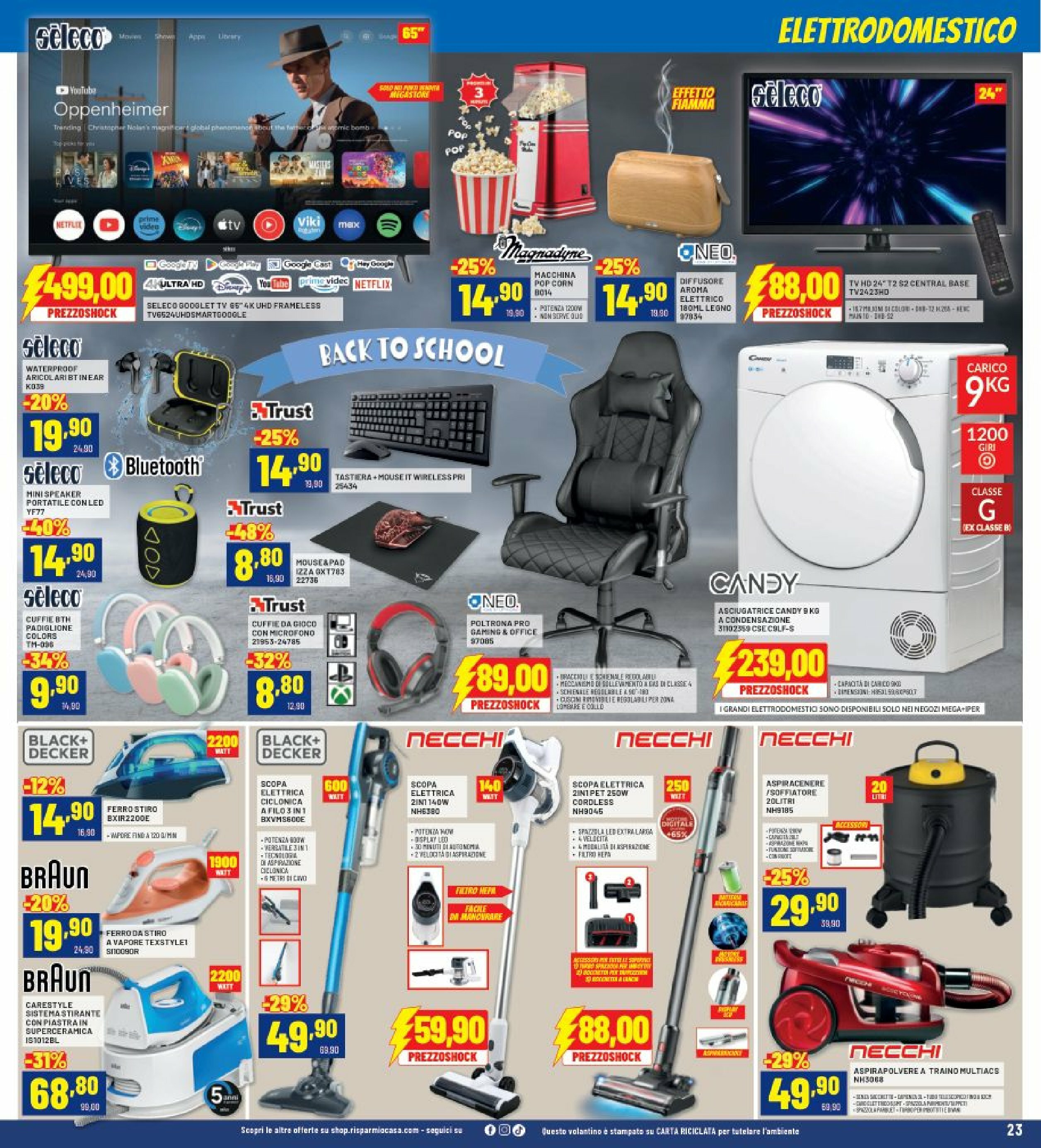 risparmio-casa - Volantino Risparmio Casa valido dal 28/08 al 13/09 - page: 23