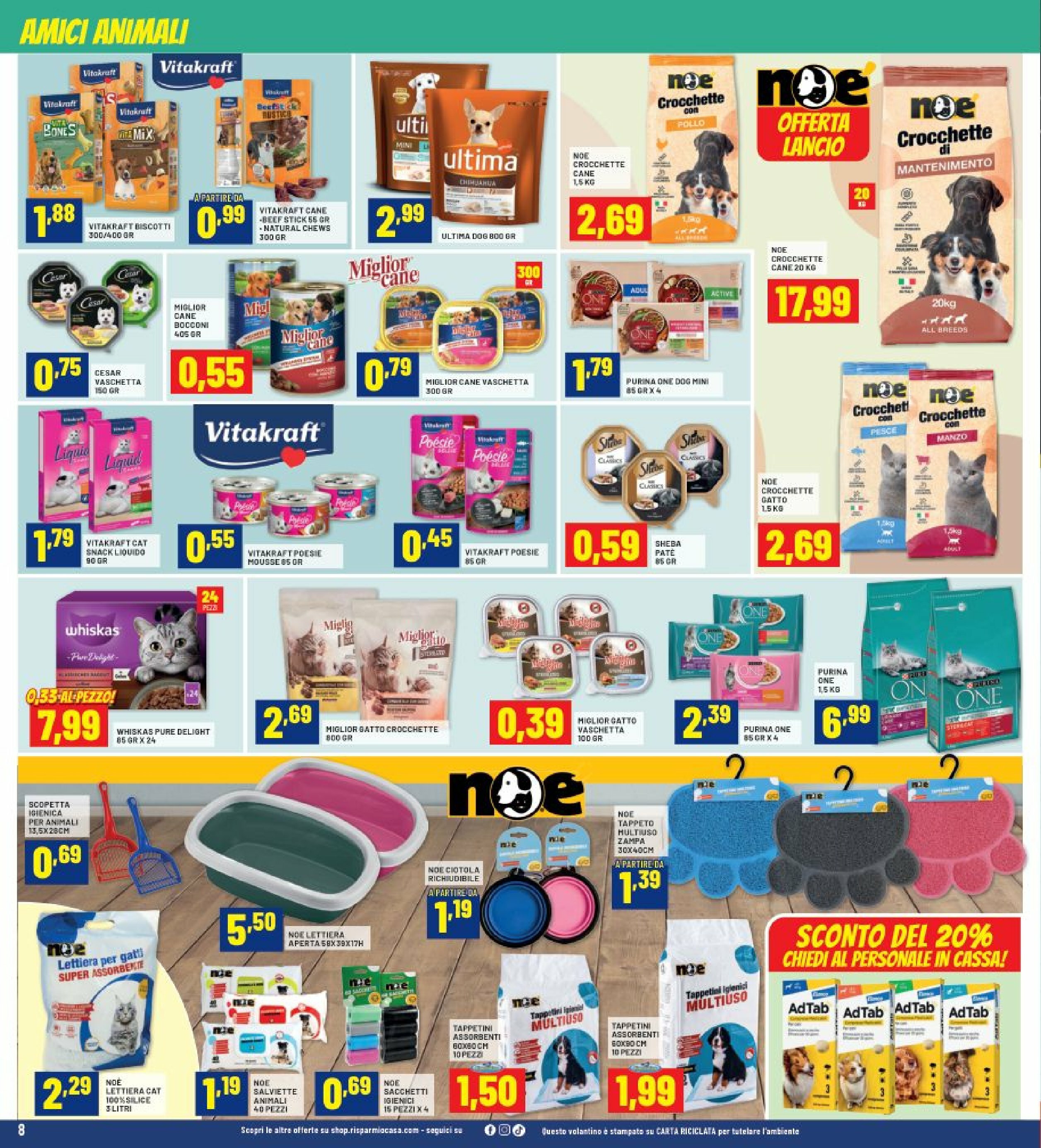 risparmio-casa - Volantino Risparmio Casa valido dal 28/08 al 13/09 - page: 8