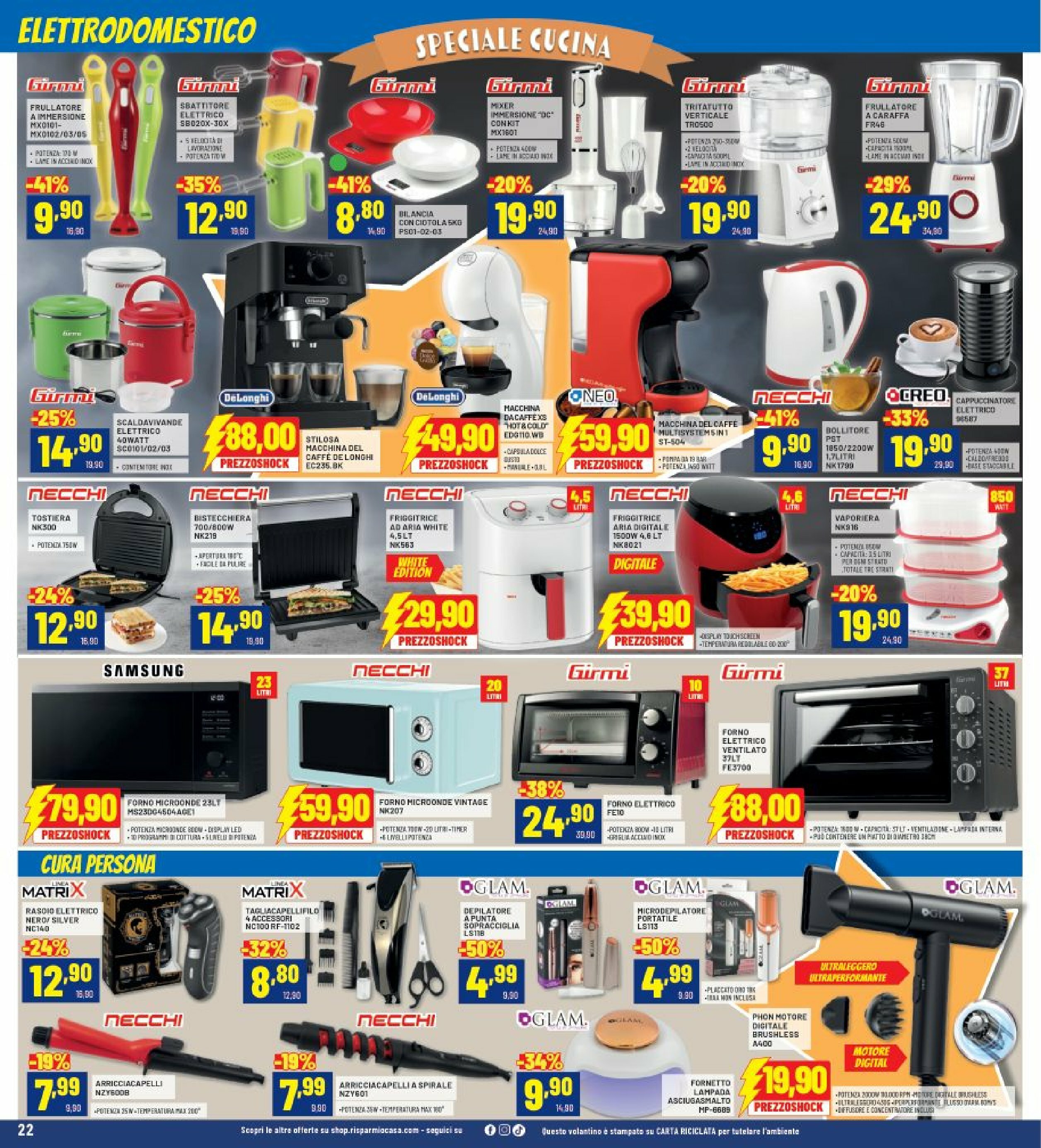 risparmio-casa - Volantino Risparmio Casa valido dal 28/08 al 13/09 - page: 22