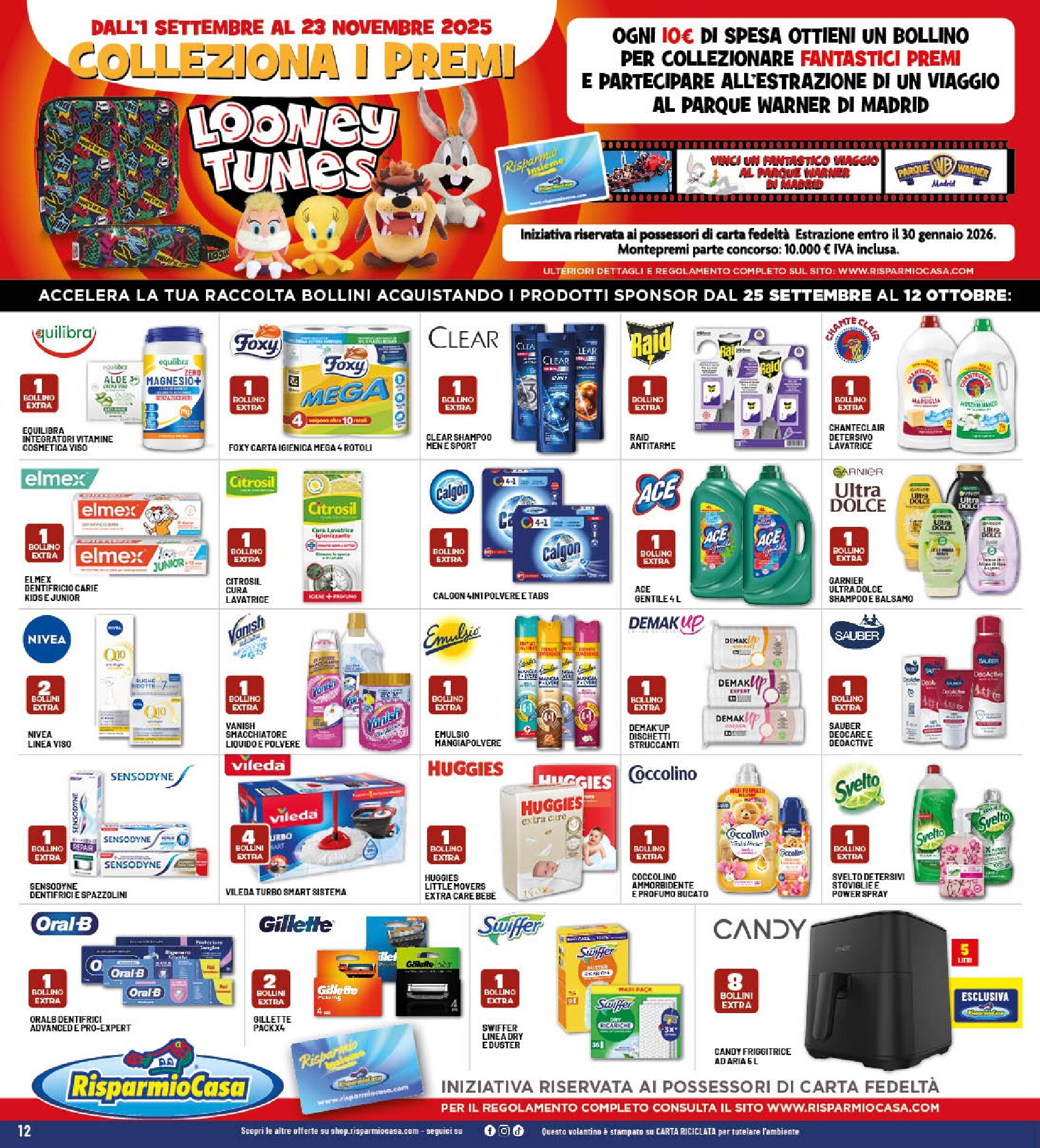 risparmio-casa - Volantino Risparmio Casa valido dal 25/09 al 12/10 - page: 12