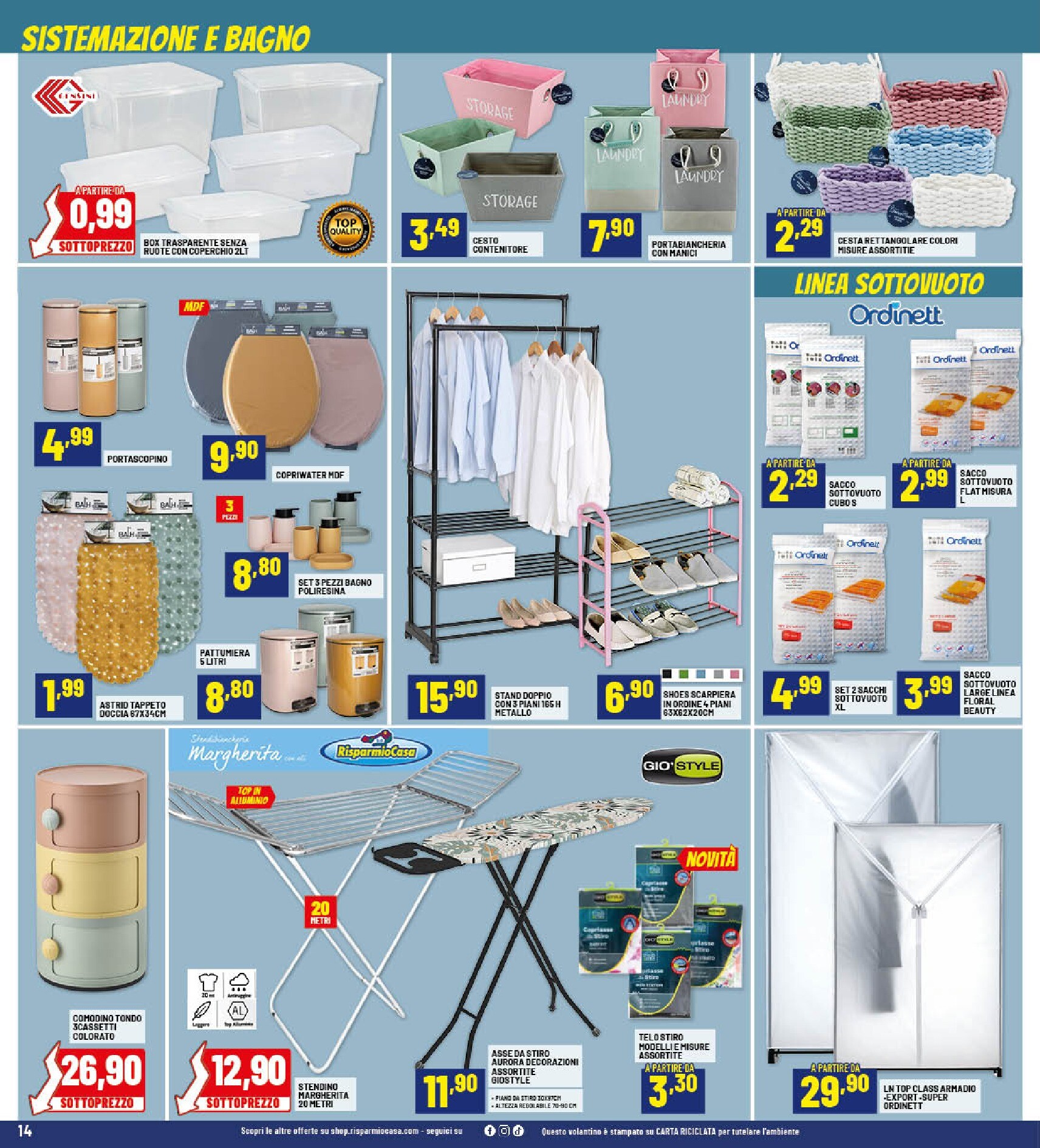 risparmio-casa - Volantino Risparmio Casa valido dal 25/09 al 12/10 - page: 14