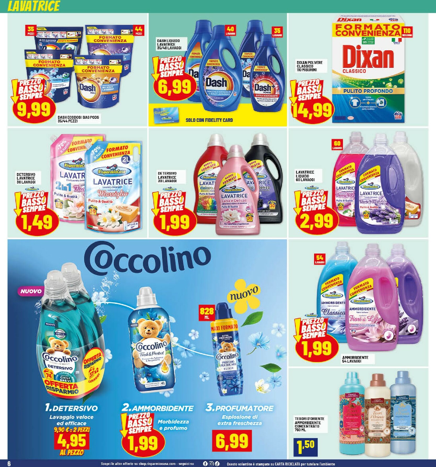 risparmio-casa - Volantino Risparmio Casa valido dal 23/10 al 08/11 - page: 6