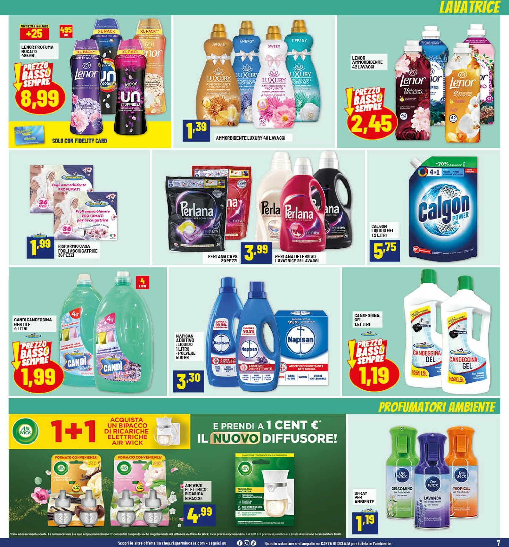 risparmio-casa - Volantino Risparmio Casa valido dal 23/10 al 08/11 - page: 7