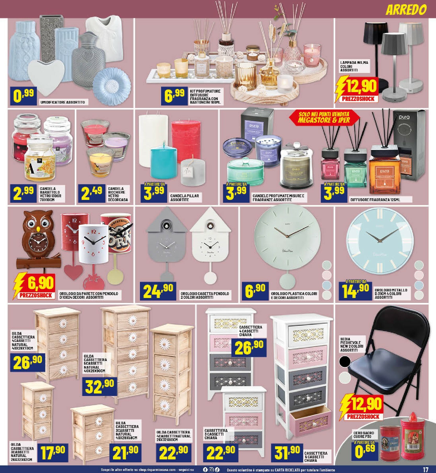 risparmio-casa - Volantino Risparmio Casa valido dal 23/10 al 08/11 - page: 17