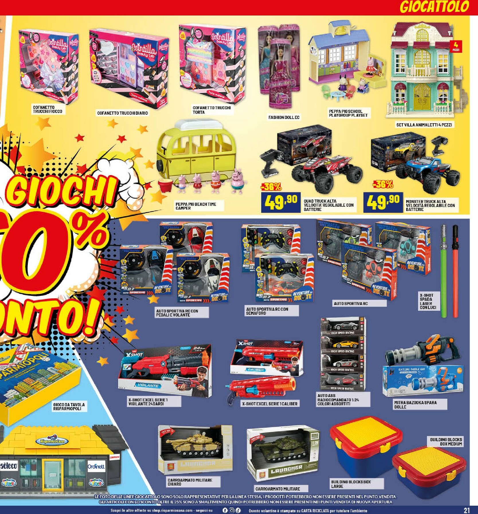 risparmio-casa - Volantino Risparmio Casa valido dal 23/10 al 08/11 - page: 21