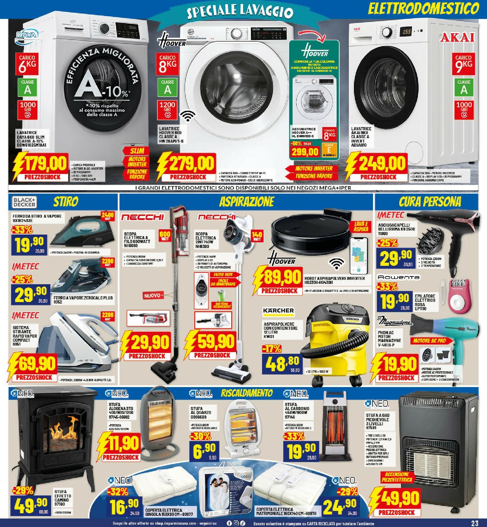 risparmio-casa - Volantino Risparmio Casa valido dal 23/10 al 08/11 - page: 23