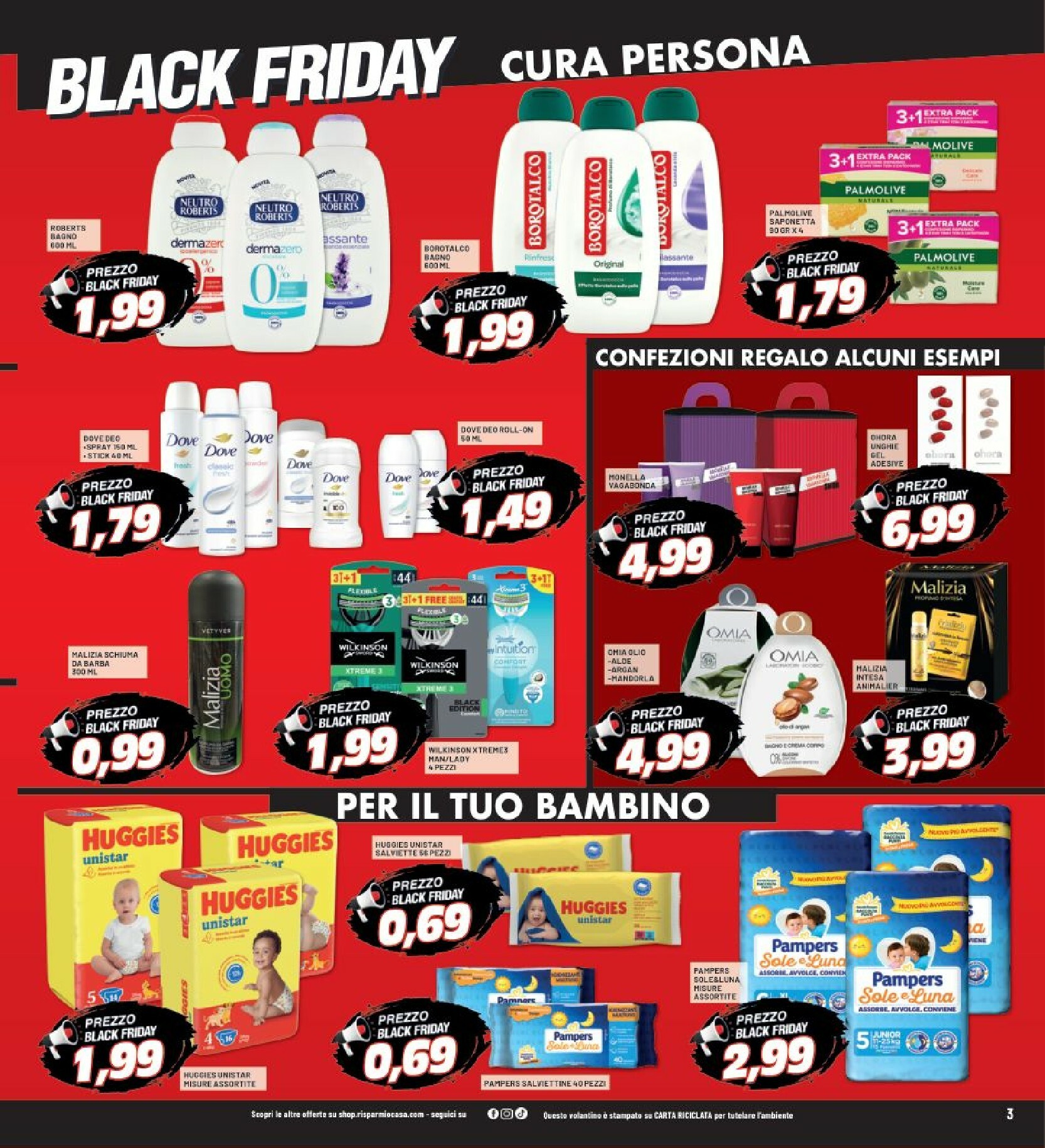 risparmio-casa - Volantino Risparmio Casa - Black Friday valido dal 13/11 al 20/11 - page: 3