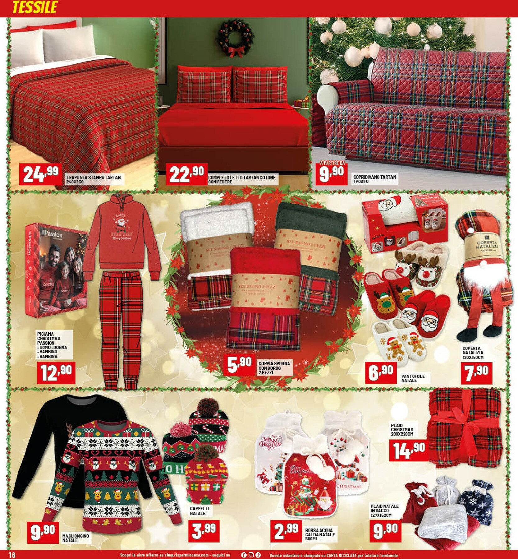 risparmio-casa - Volantino Risparmio Casa - Natale valido dal 26/11 al 20/12 - page: 16