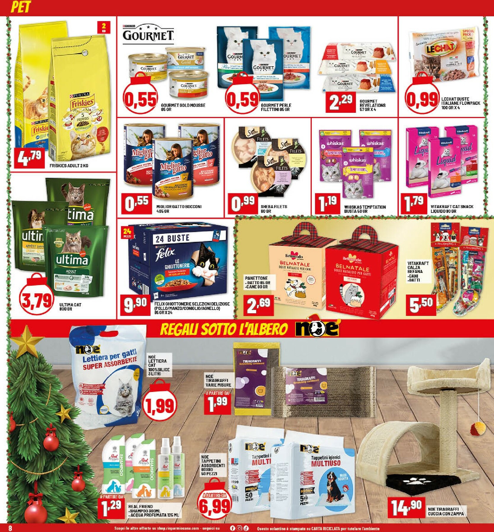 risparmio-casa - Volantino Risparmio Casa - Natale valido dal 26/11 al 20/12 - page: 8