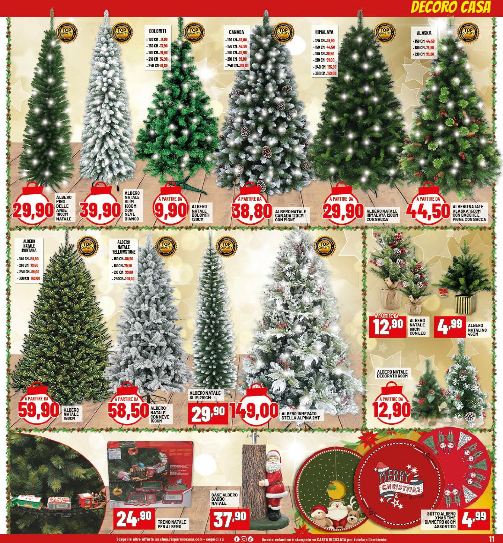 risparmio-casa - Volantino Risparmio Casa - Natale valido dal 26/11 al 20/12 - page: 11