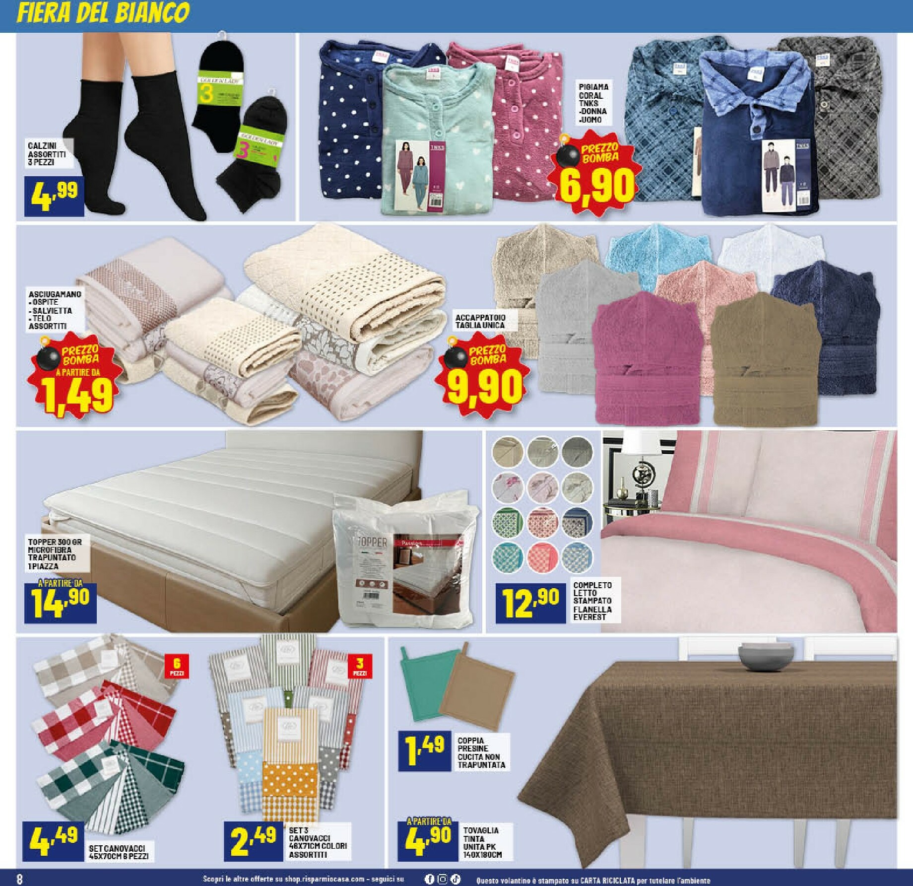 risparmio-casa - Volantino Risparmio Casa valido dal 07/01 al 18/01 - page: 8