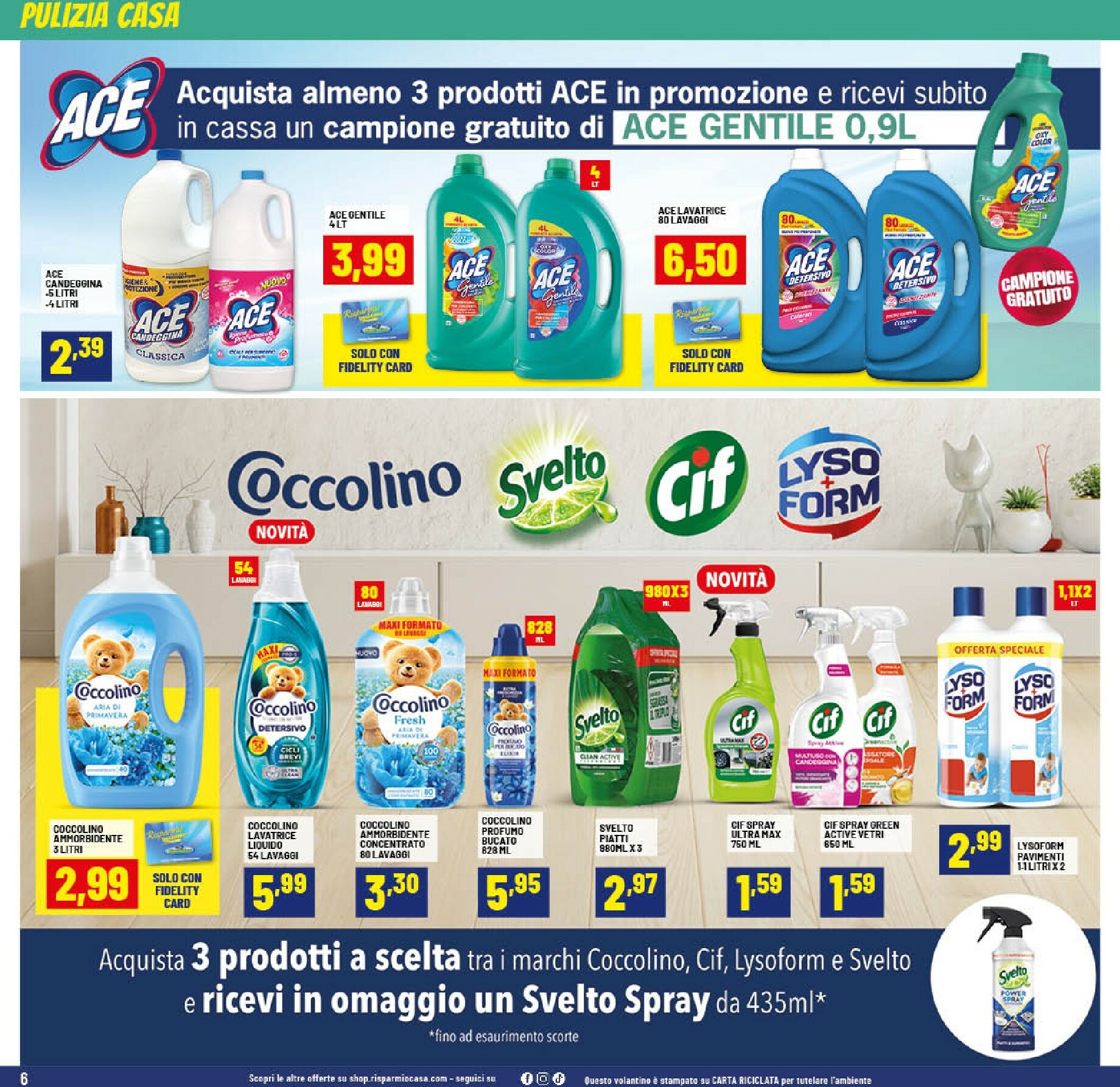 risparmio-casa - Volantino Risparmio Casa valido dal 07/01 al 18/01 - page: 6