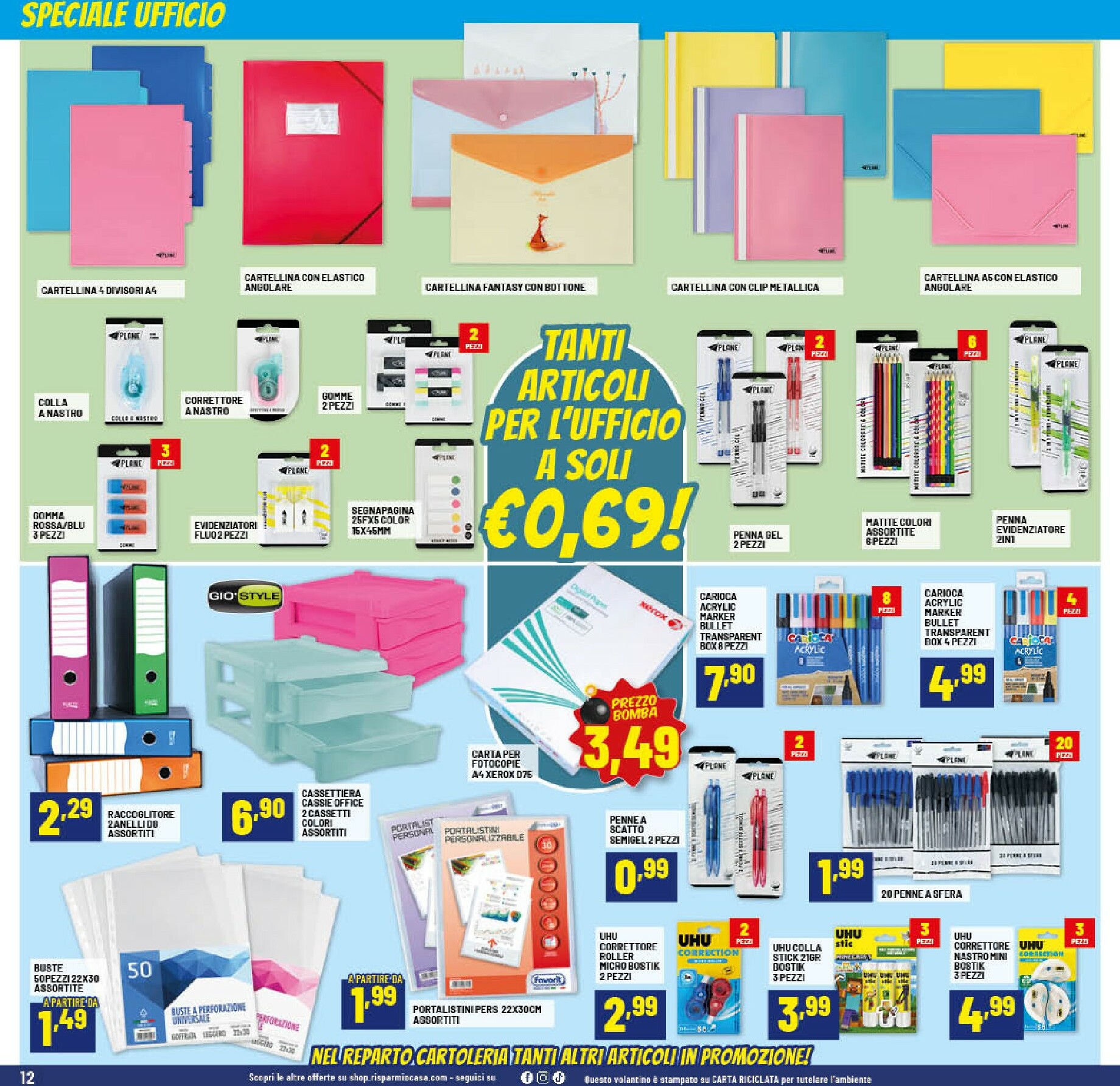 risparmio-casa - Volantino Risparmio Casa valido dal 07/01 al 18/01 - page: 12