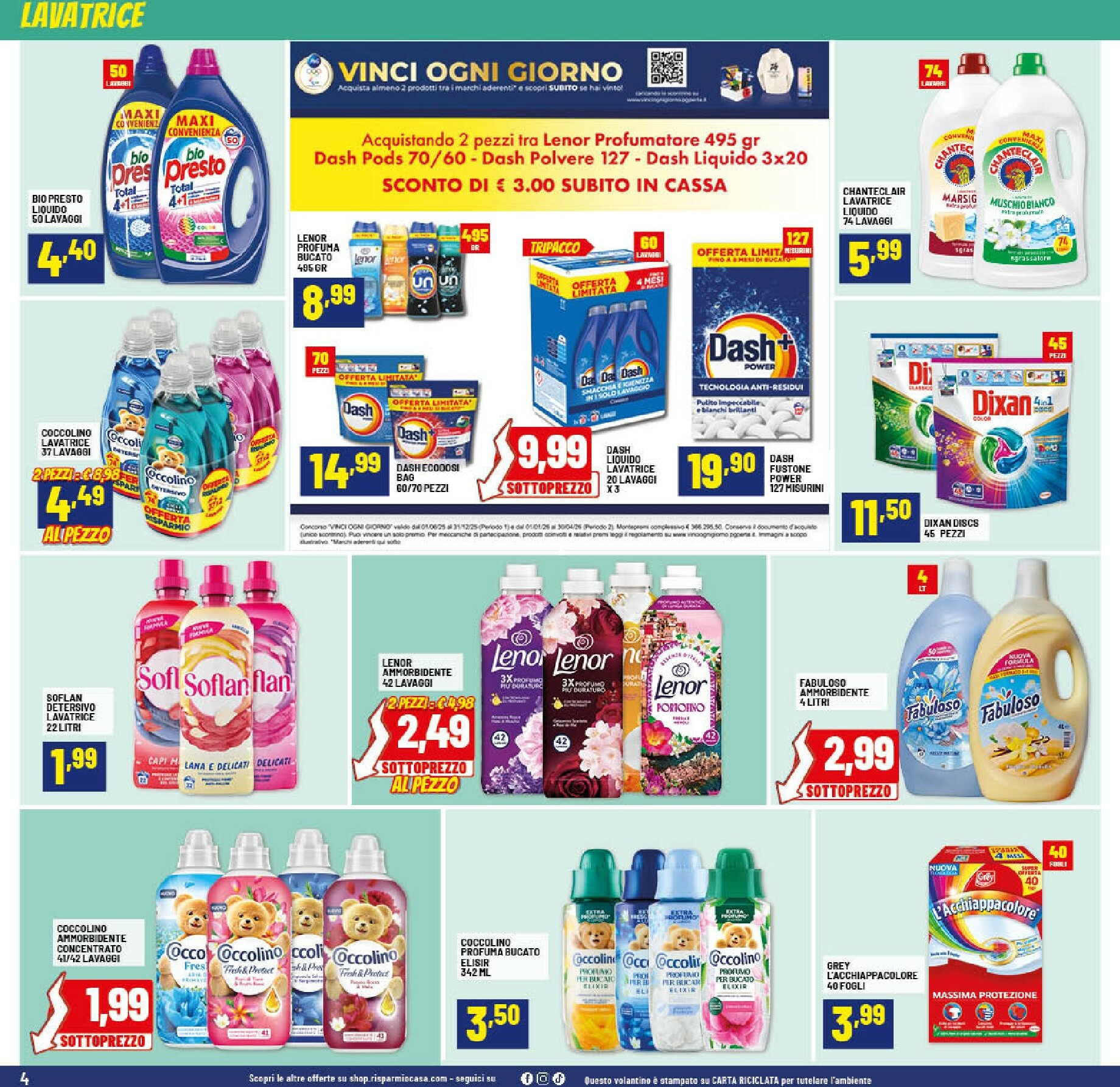 risparmio-casa - Volantino Risparmio Casa valido dal 24/01 al 08/02 - page: 4