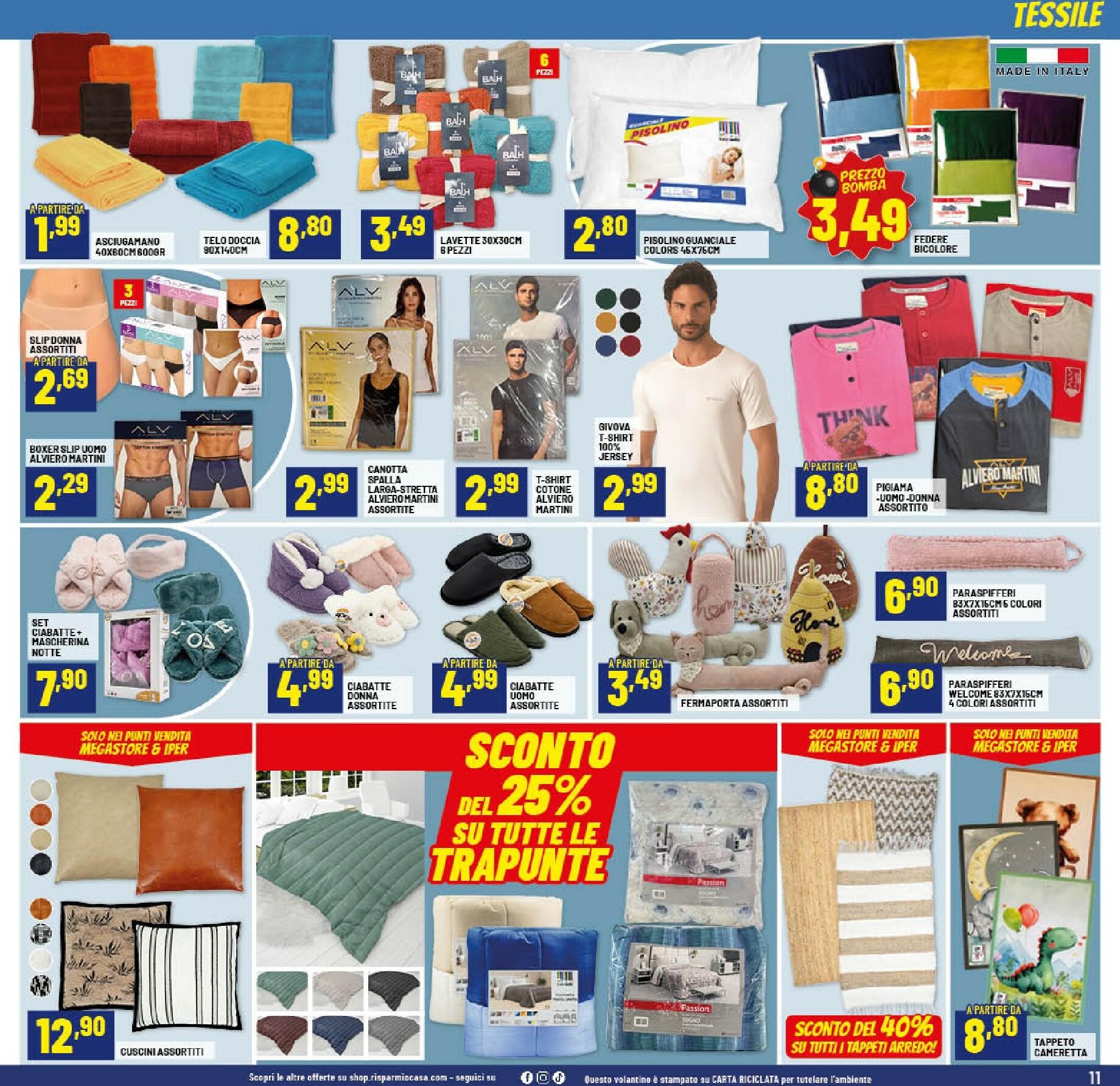 risparmio-casa - Volantino Risparmio Casa valido dal 24/01 al 08/02 - page: 11