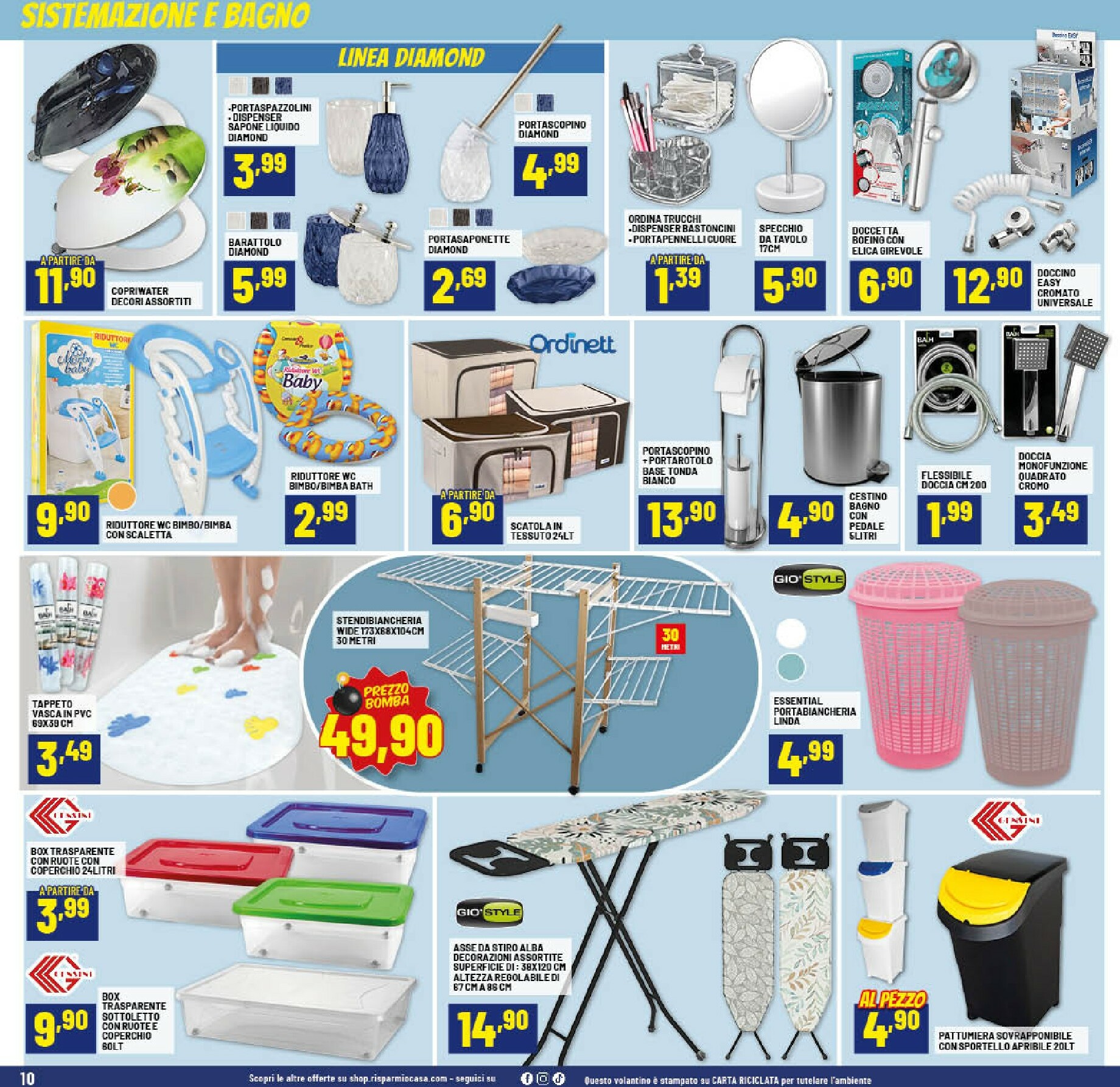 risparmio-casa - Volantino Risparmio Casa valido dal 24/01 al 08/02 - page: 10